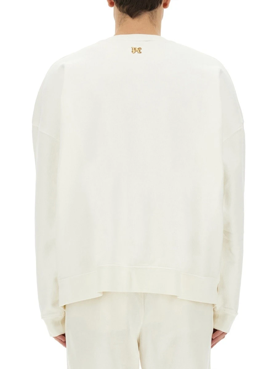 "BURNING MONOGRAM" PRINT SWEATSHIRT.webp