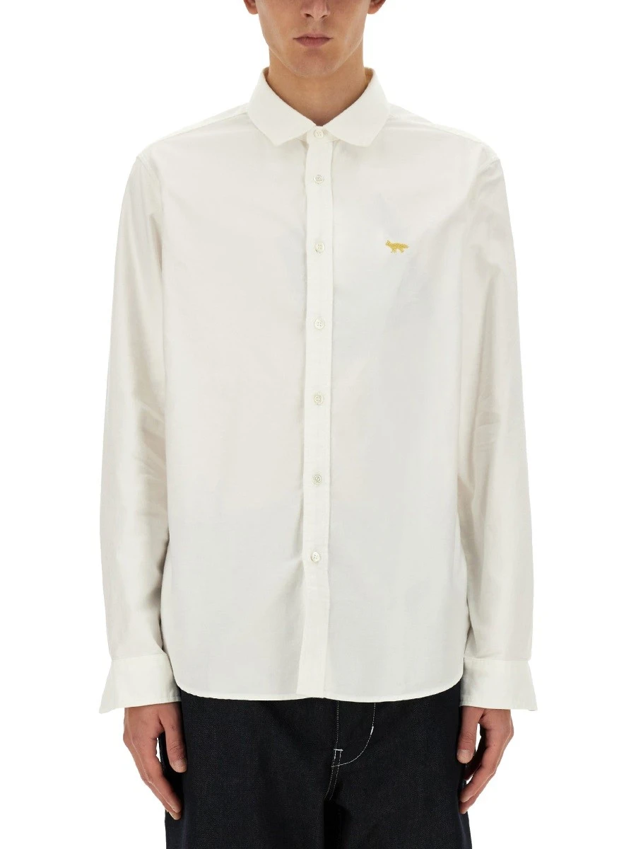 JUNYA WATANABE MAN X MAISON KITSUNE SHIRT.webp