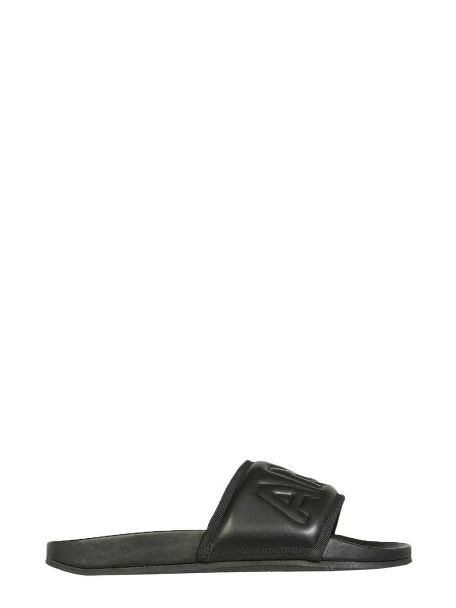 LEATHER SLIDE SANDALS.webp