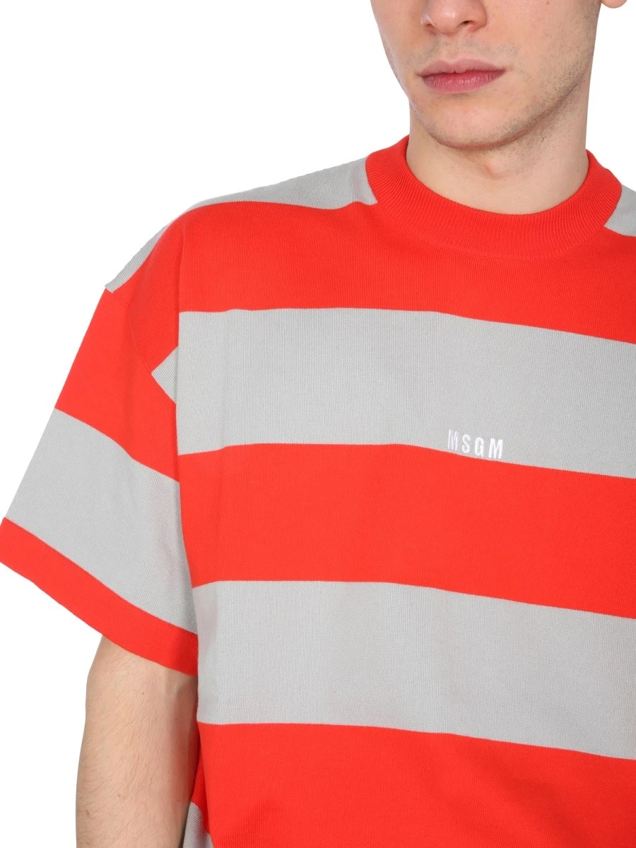 T-SHIRT WITH EMBROIDERED LOGO.webp