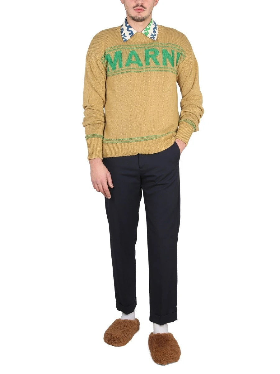 KNIT SWEATSHIRT WITH LOGO.webp