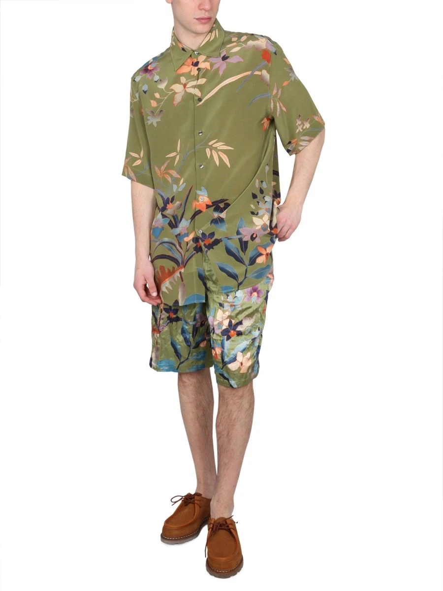 BERMUDA SHORTS WITH FLORAL PRINT.webp