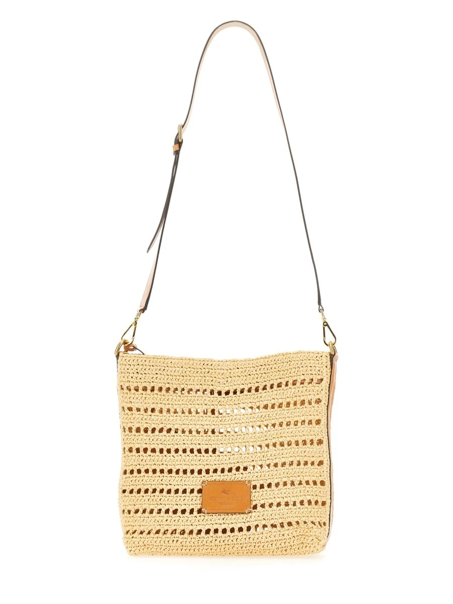 PERFORATED RAFFIA SHOULDER BAG.webp