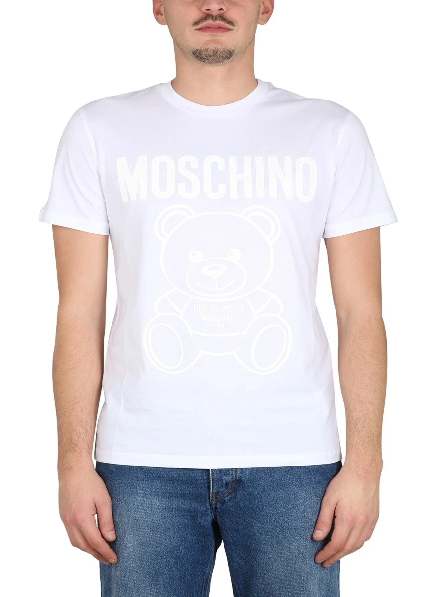 MOSCHINO TEDDY BEAR ORGANIC JERSEY T-SHIRT.webp