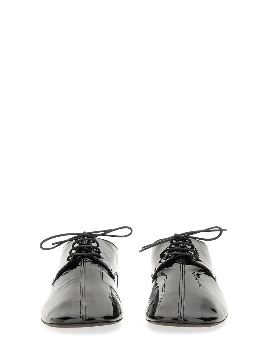 SHINY LEATHER LACE-UP SHOE.webp