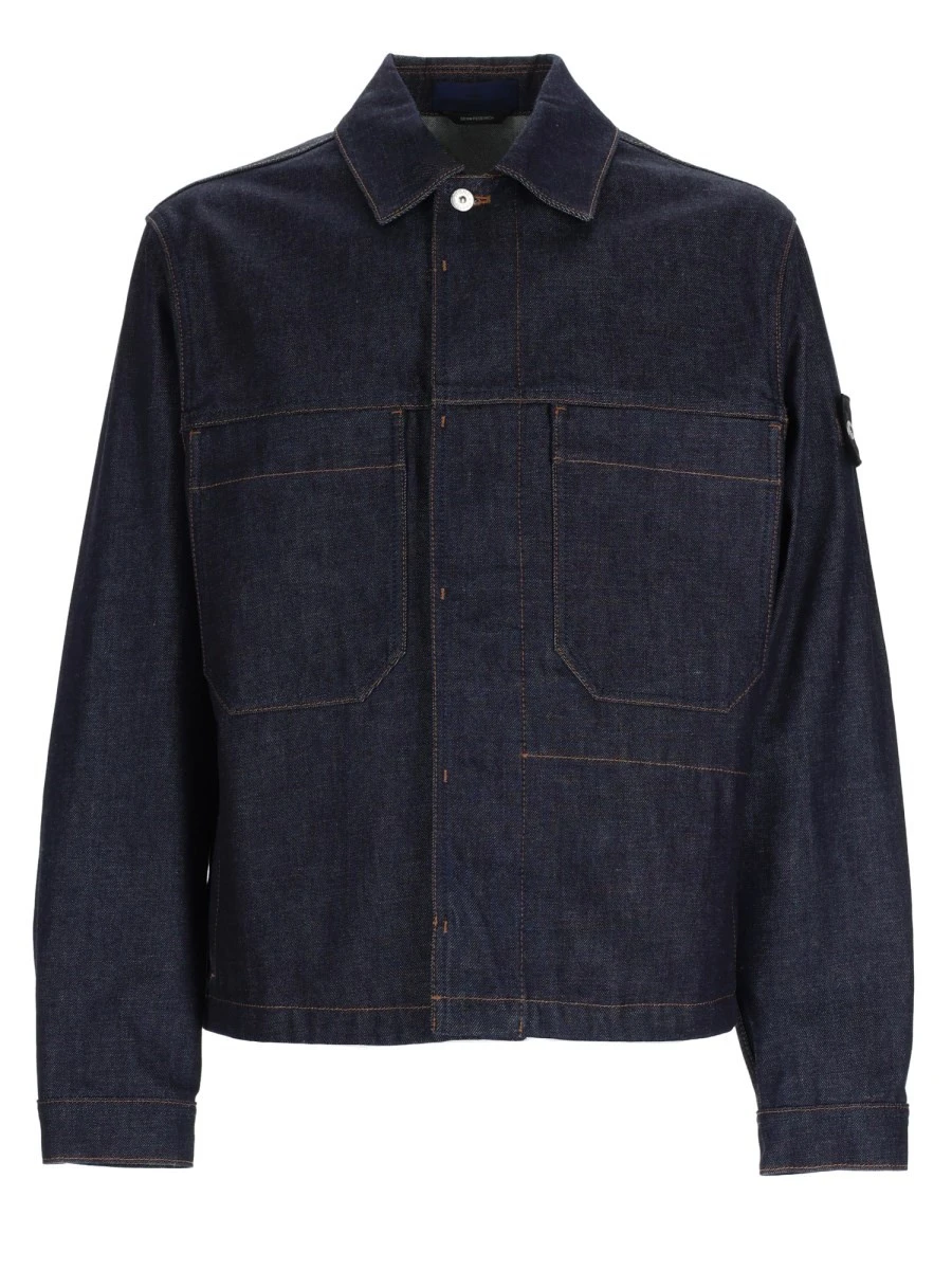 GIACCA IN DENIM CON PATCH LOGO.webp