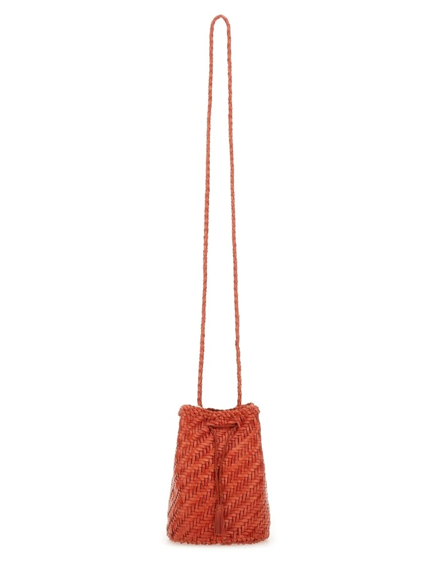 BORSA "POMPOM DOUBLE JUMP TAN".webp