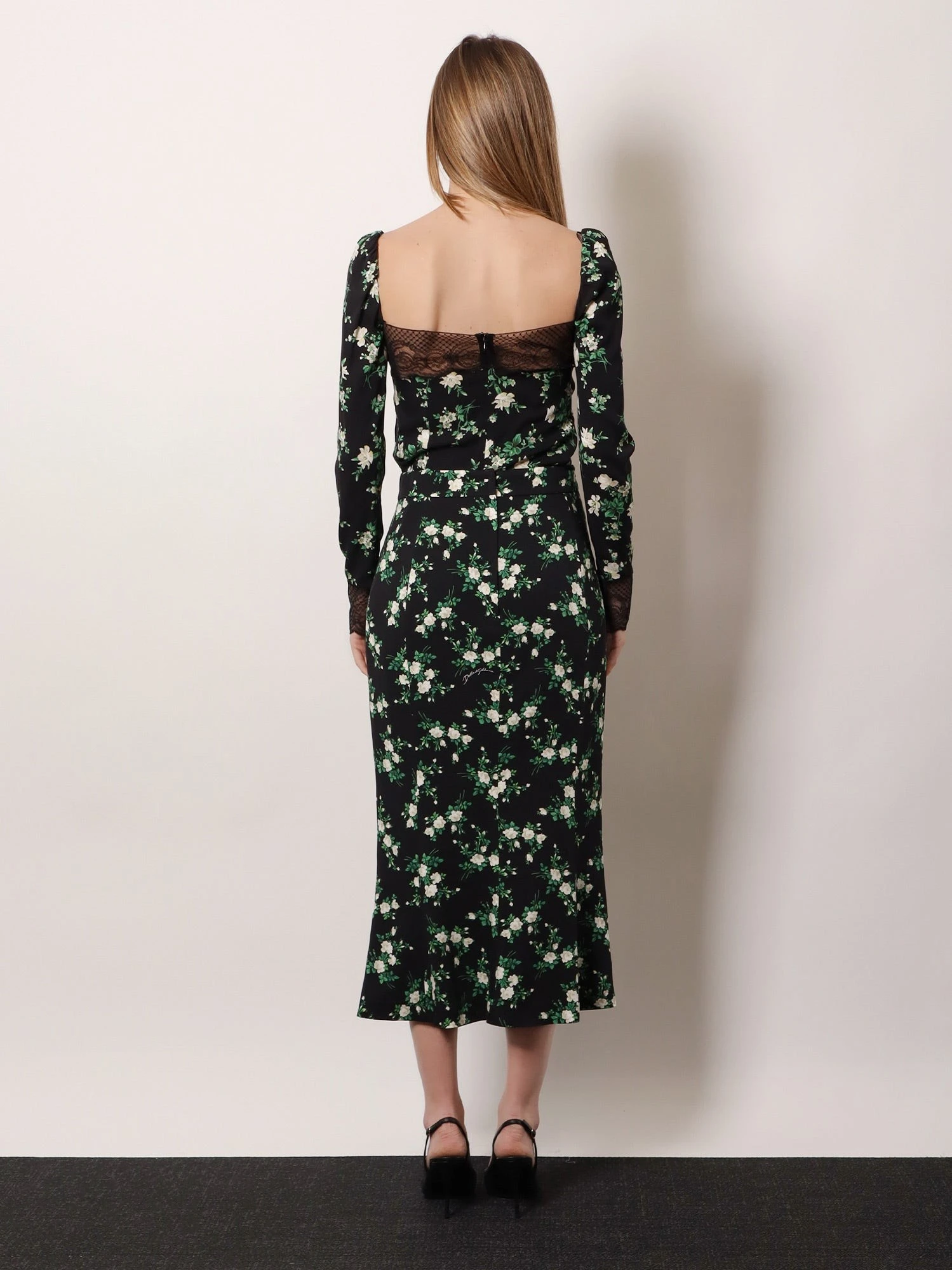 Silk top with floral print.webp