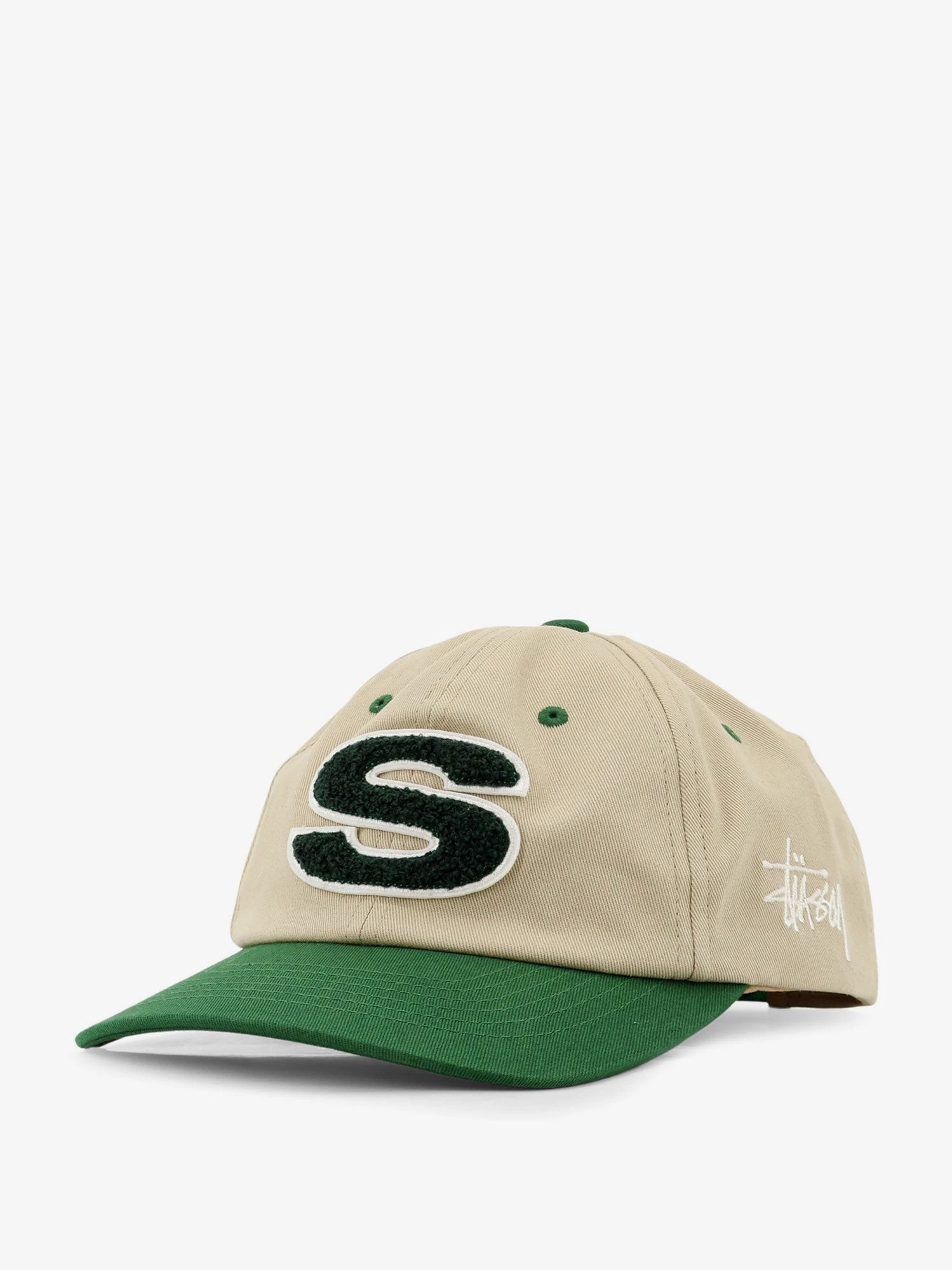 Cotton hat with flocked logo on the front.webp