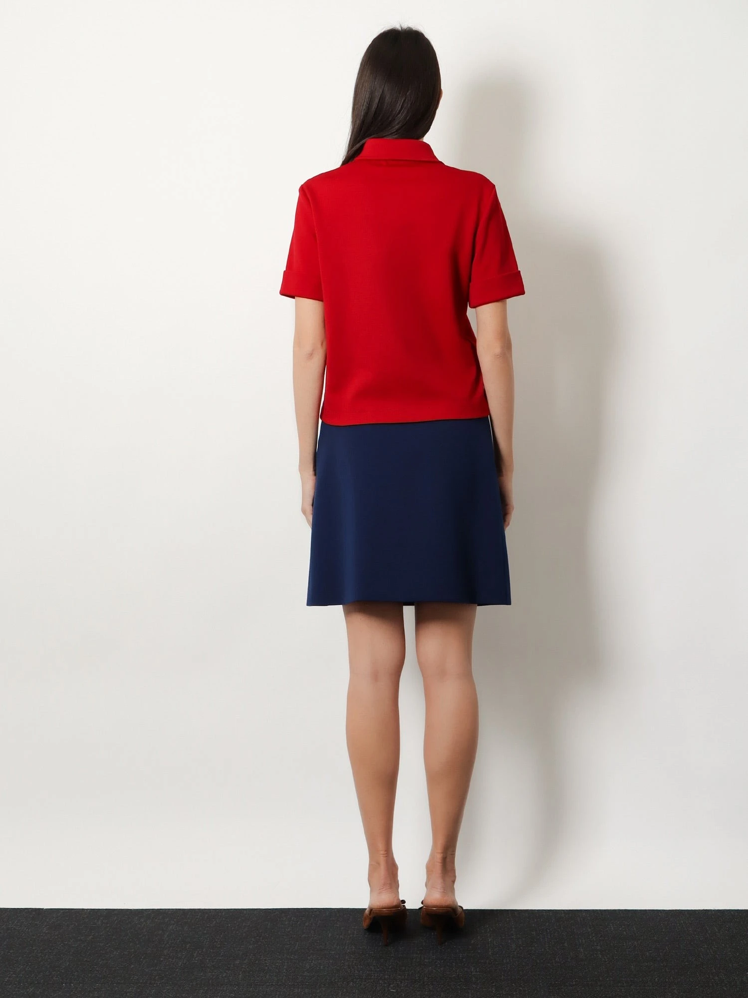 Polo Shirt with Lettering Logo patch.webp