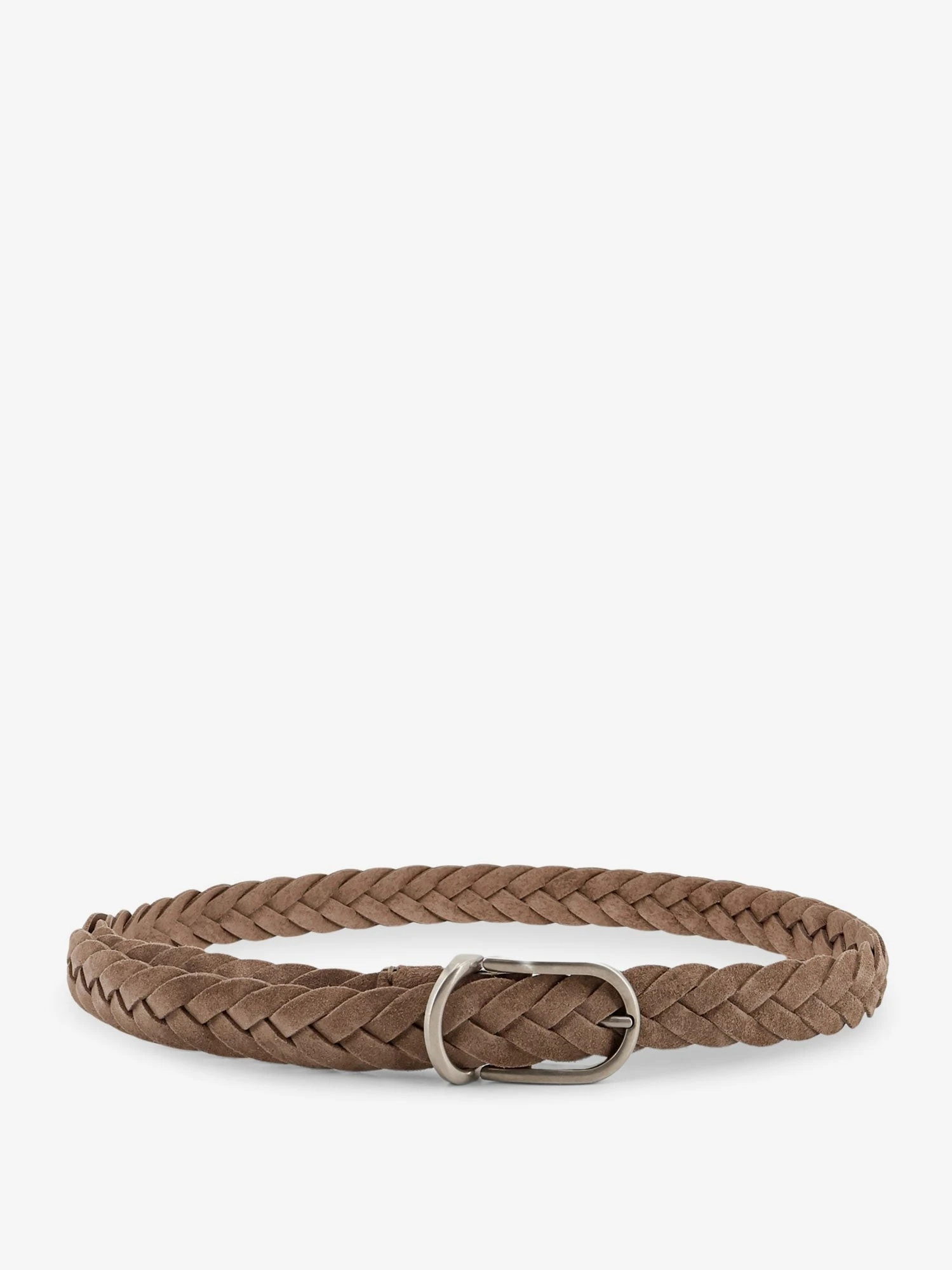 Braided suede belt.webp