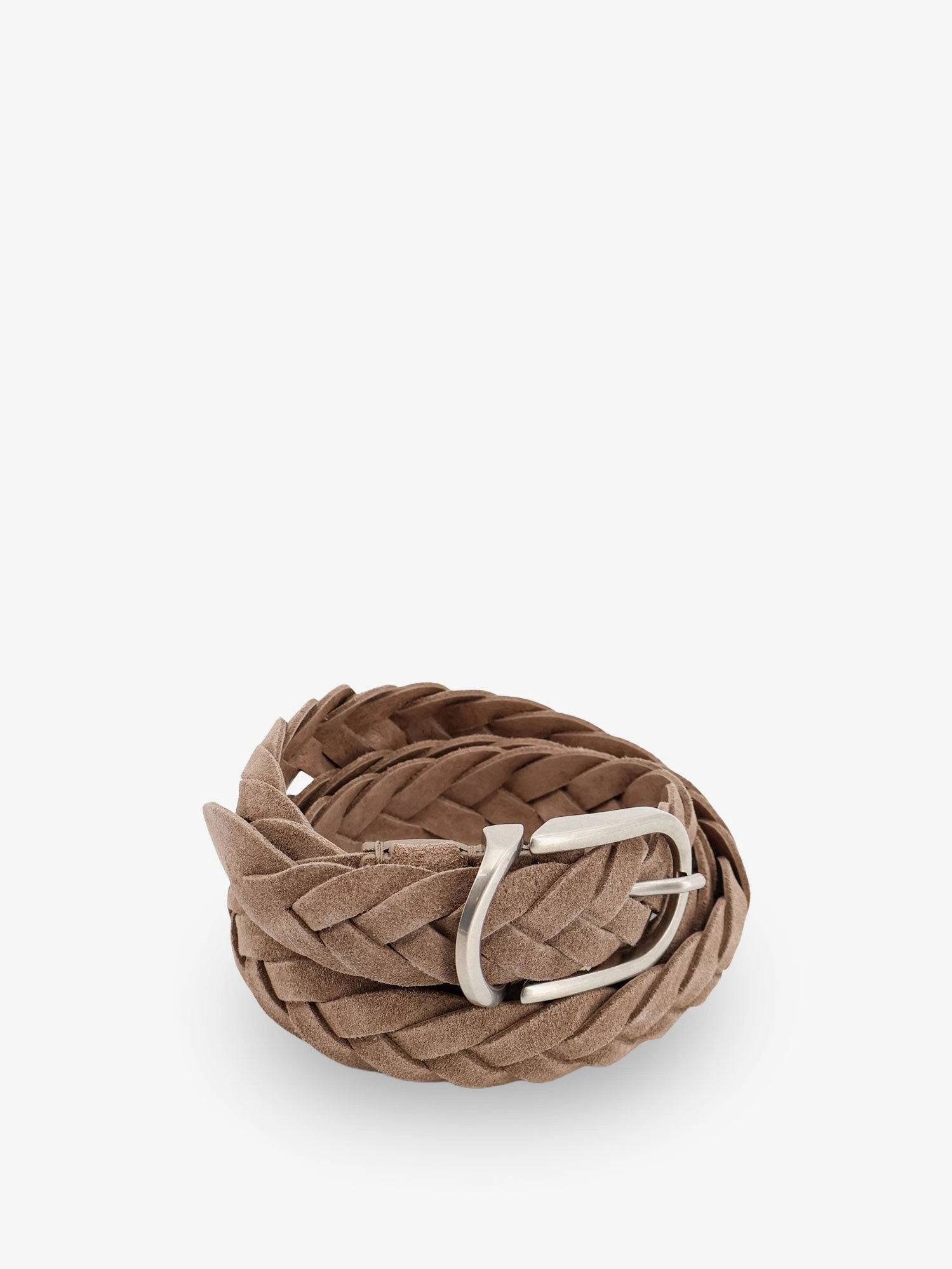 Braided suede belt.webp