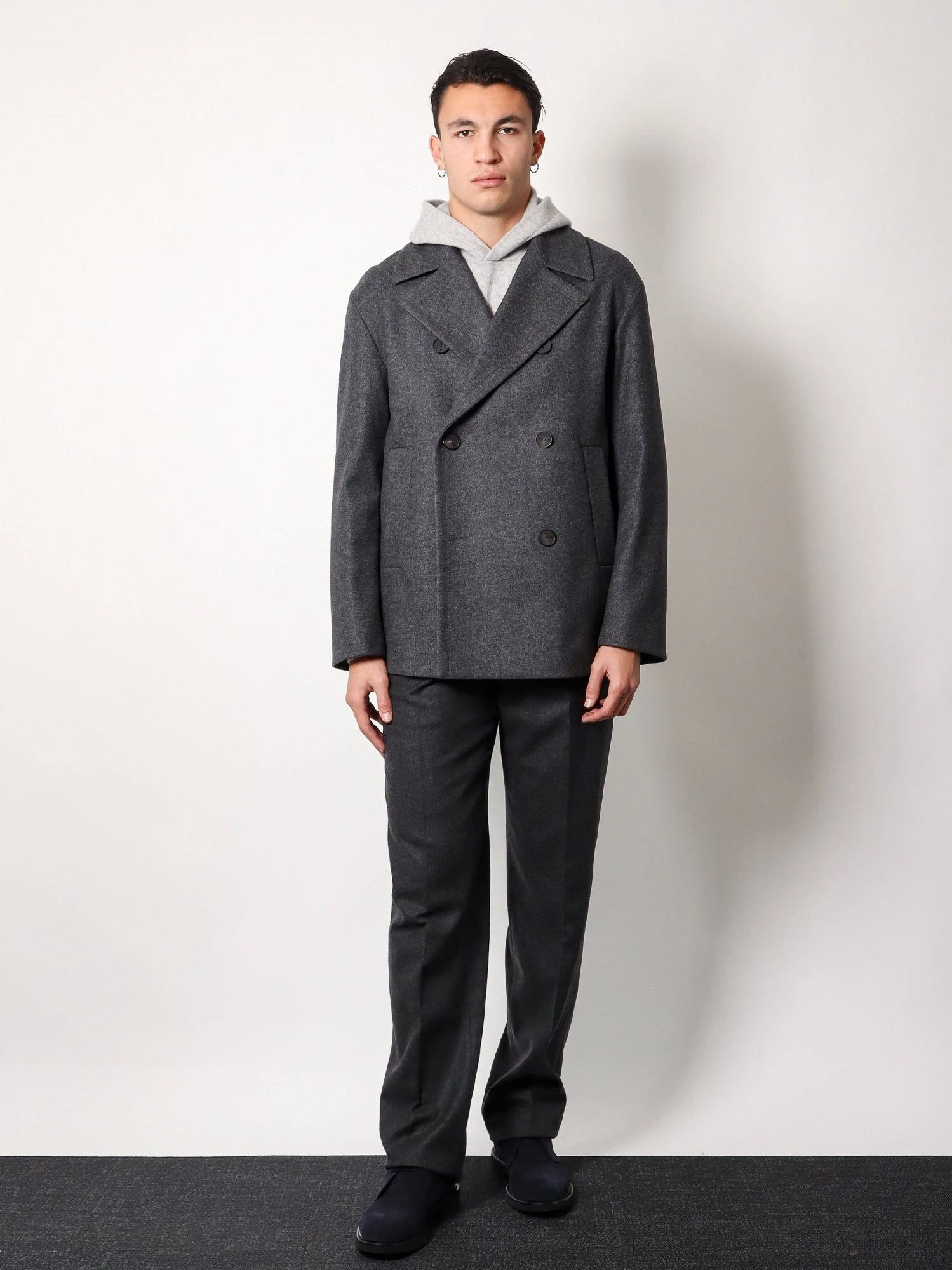 Double-breasted virgin wool blend coat.webp