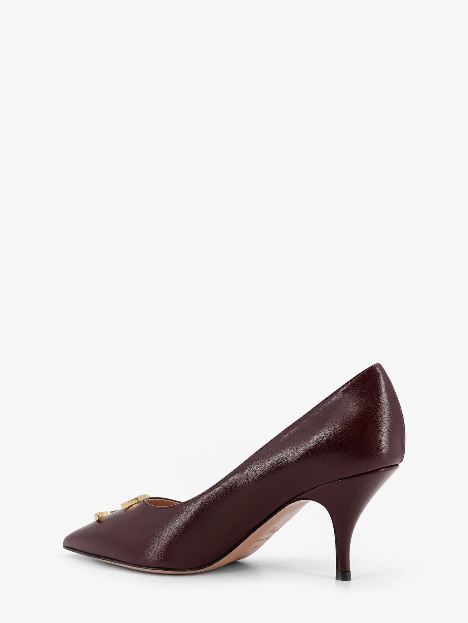 Dior Initials leather pumps with metal CD initials.webp