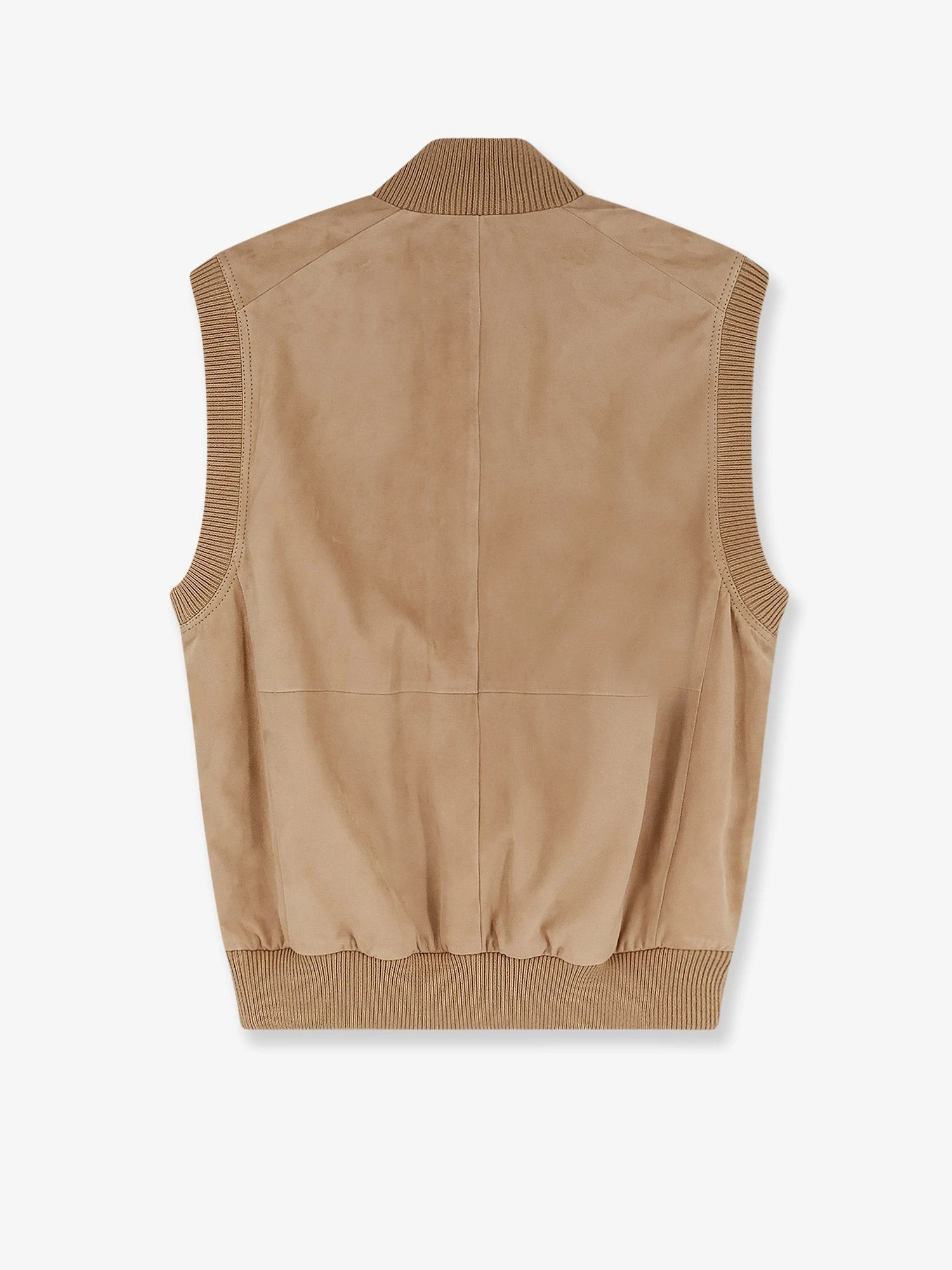 Sleeveless suede jacket.webp