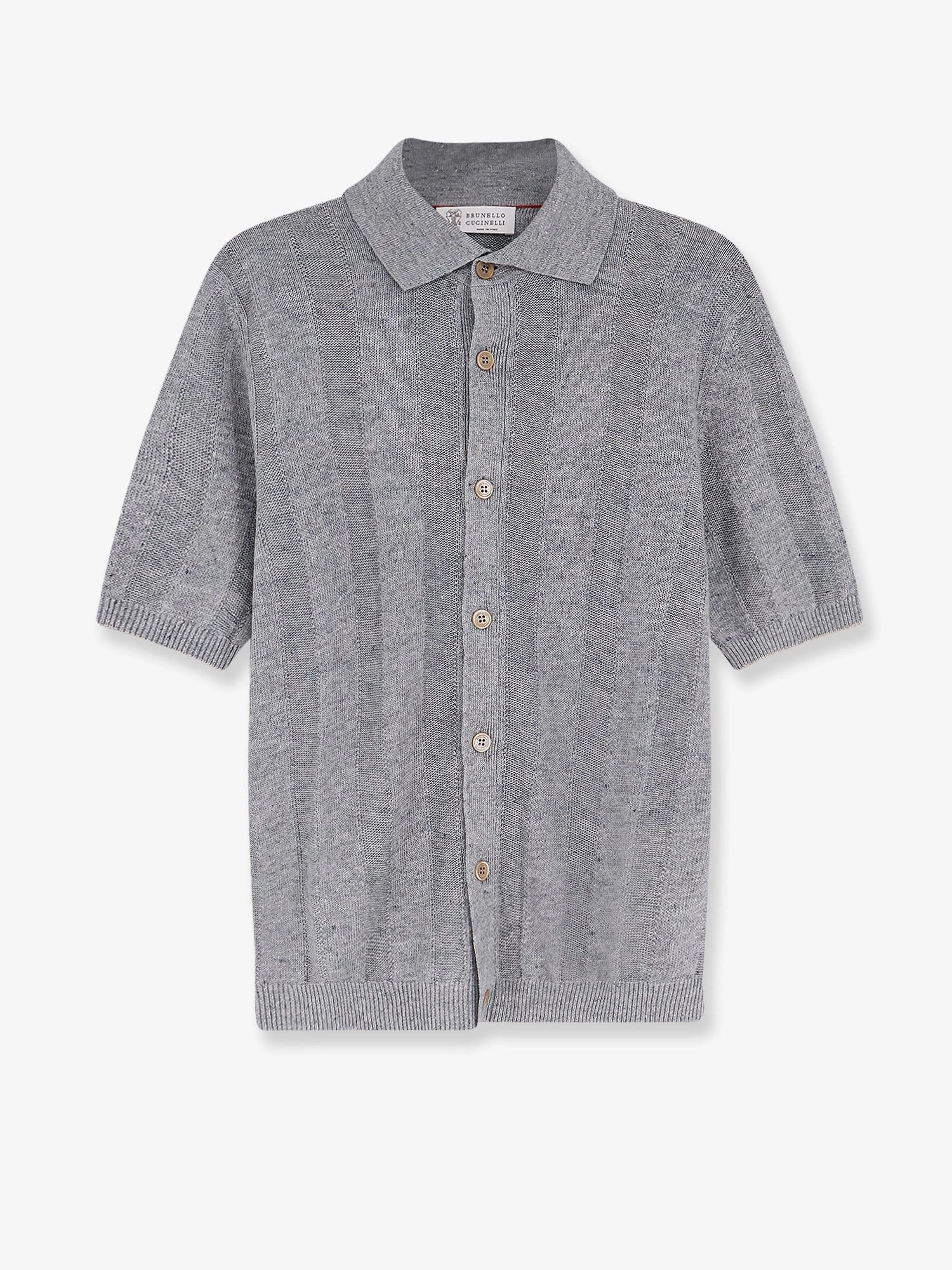 Linen and cotton blend cardigan.webp