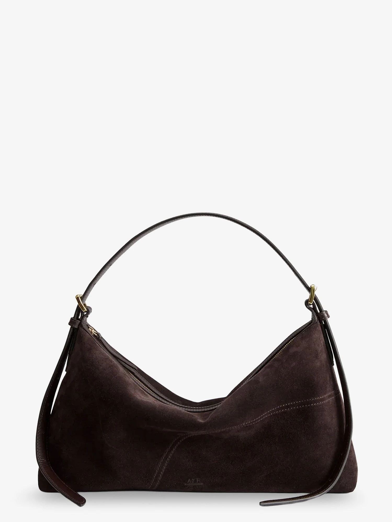 Castellare suede shoulder bag.webp