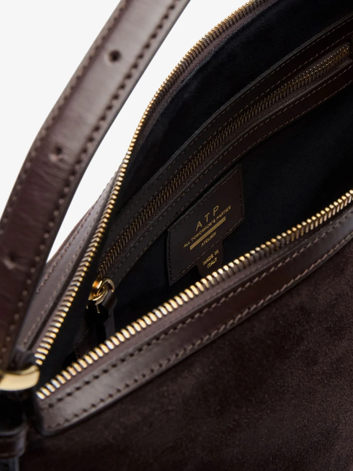 Castellare suede shoulder bag.webp