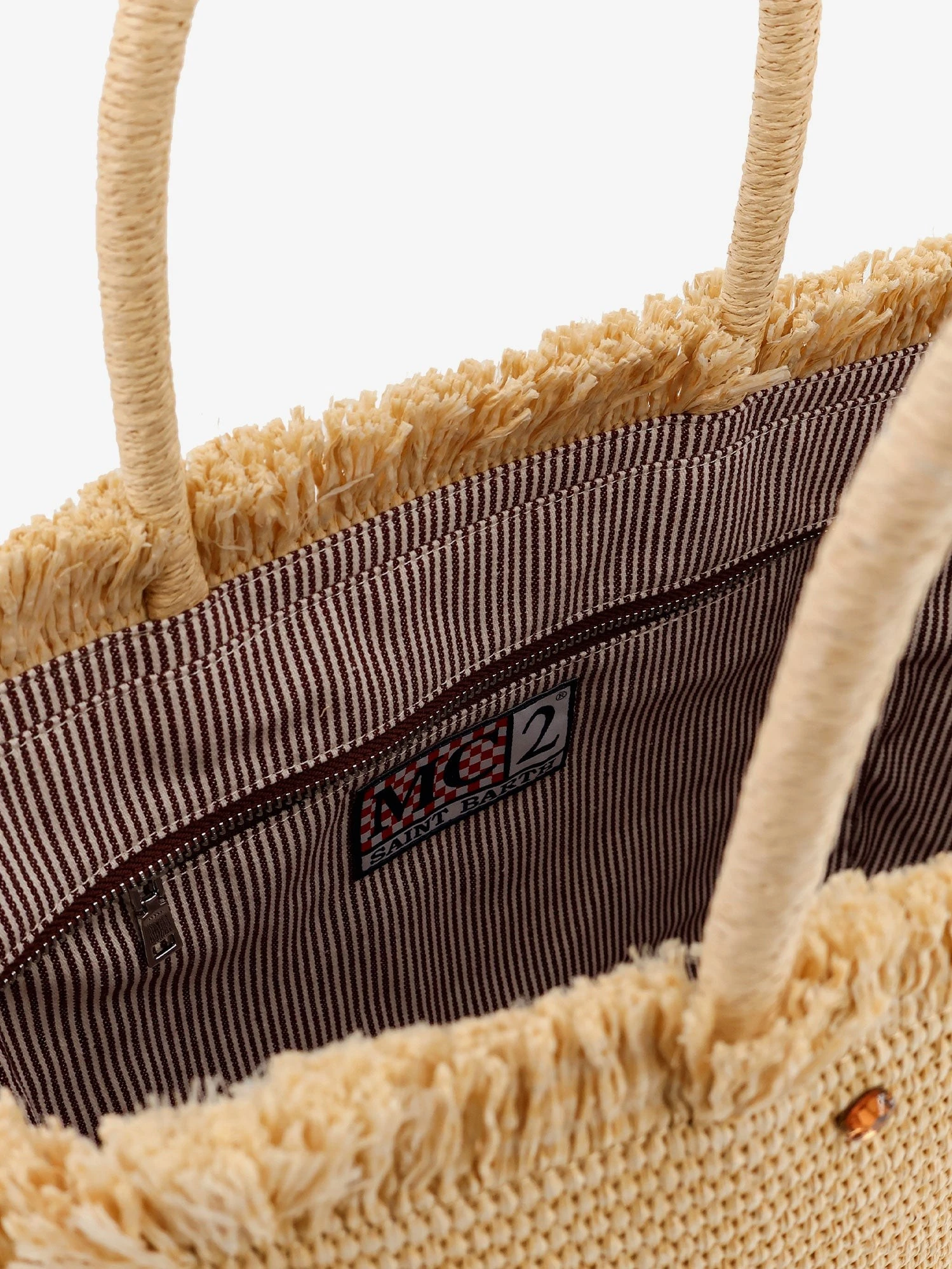 Vanity Straw raffia handbag with rhinestones.webp