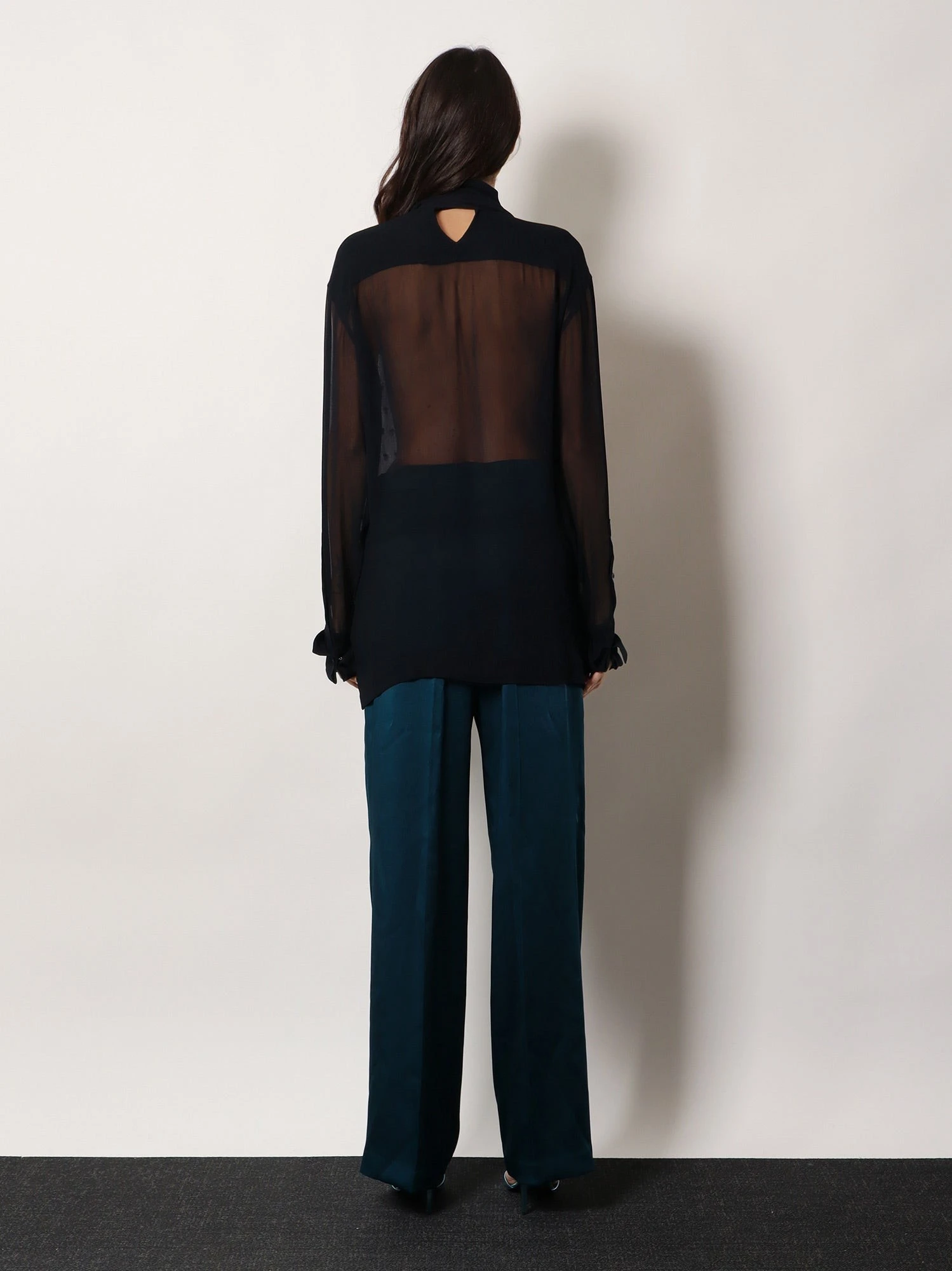 Viscose shirt with rhinestones.webp