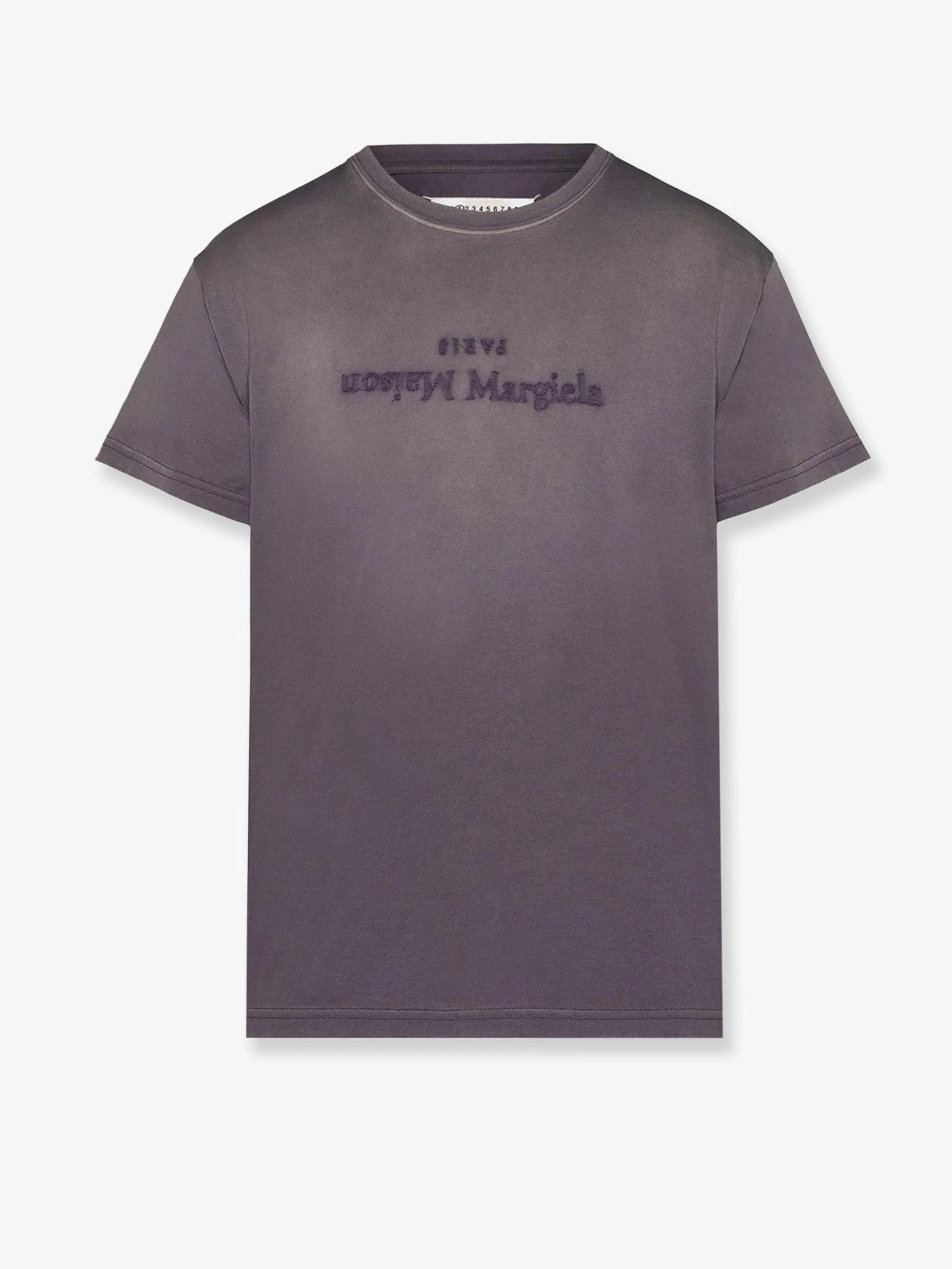 Cotton T-shirt with rewashed effect.webp