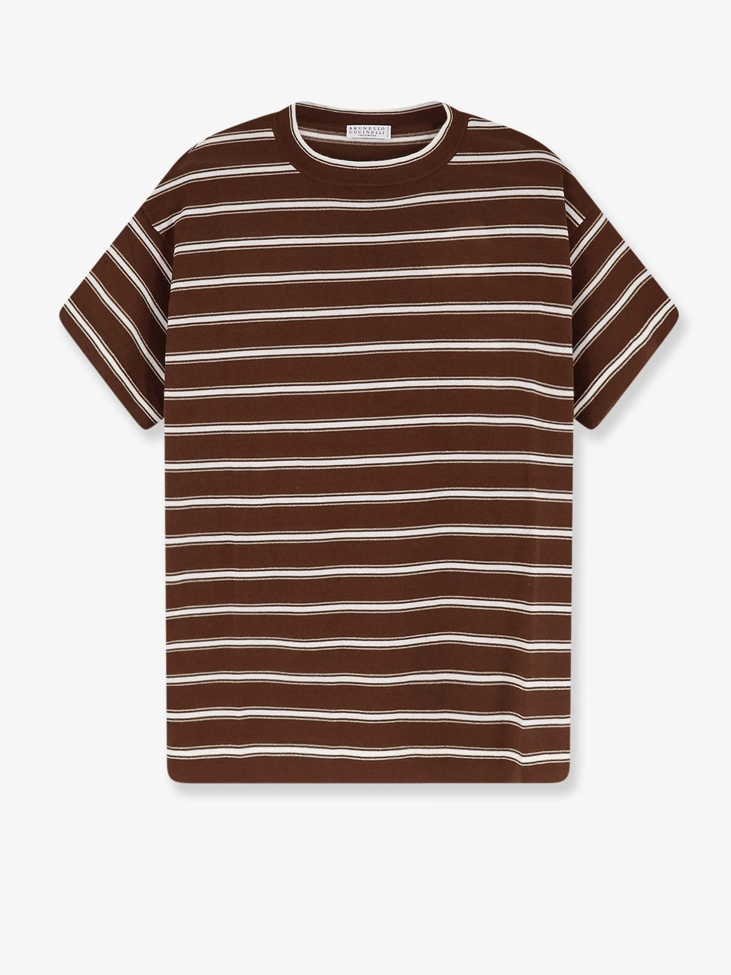 Virgin wool and cashmere blend t-shirt.webp