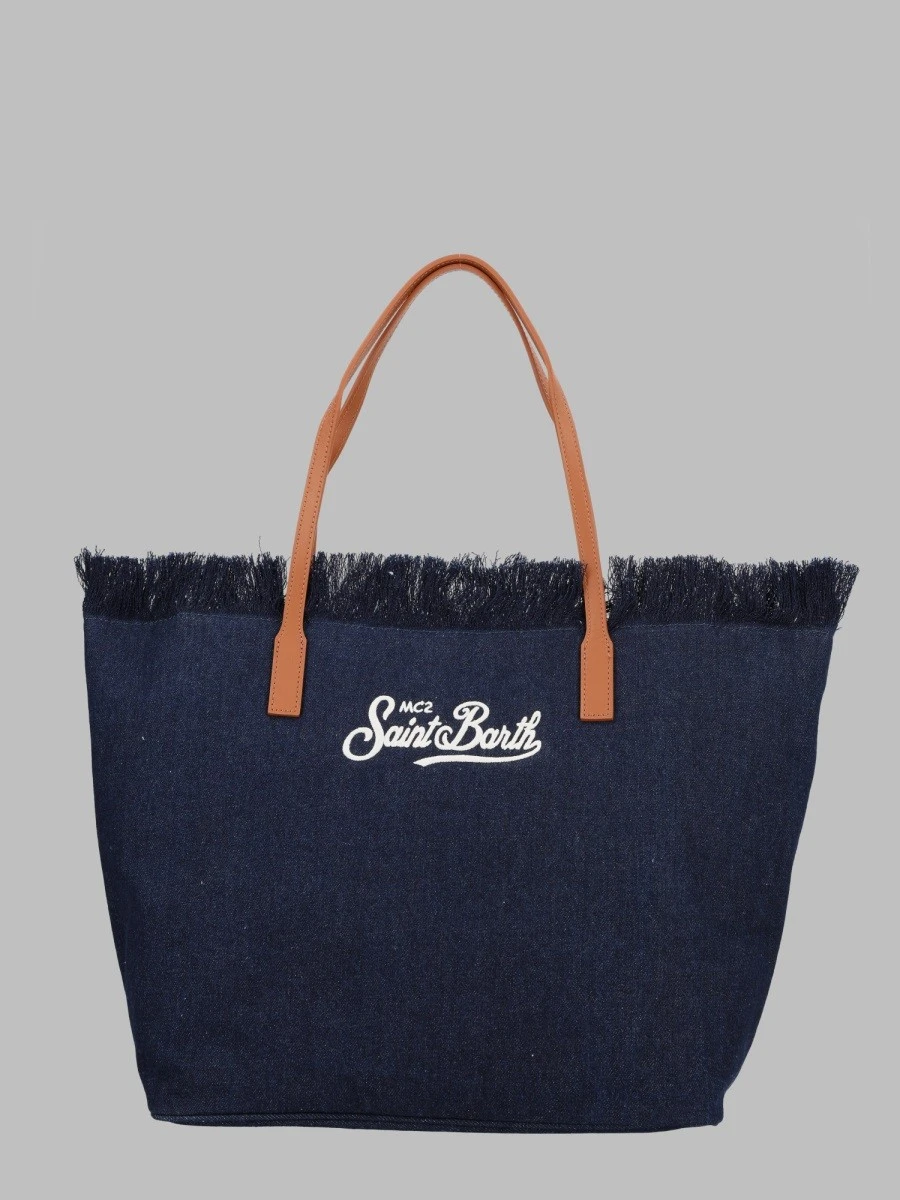 BORSA "CITY" IN DENIM CON FRANGE.webp