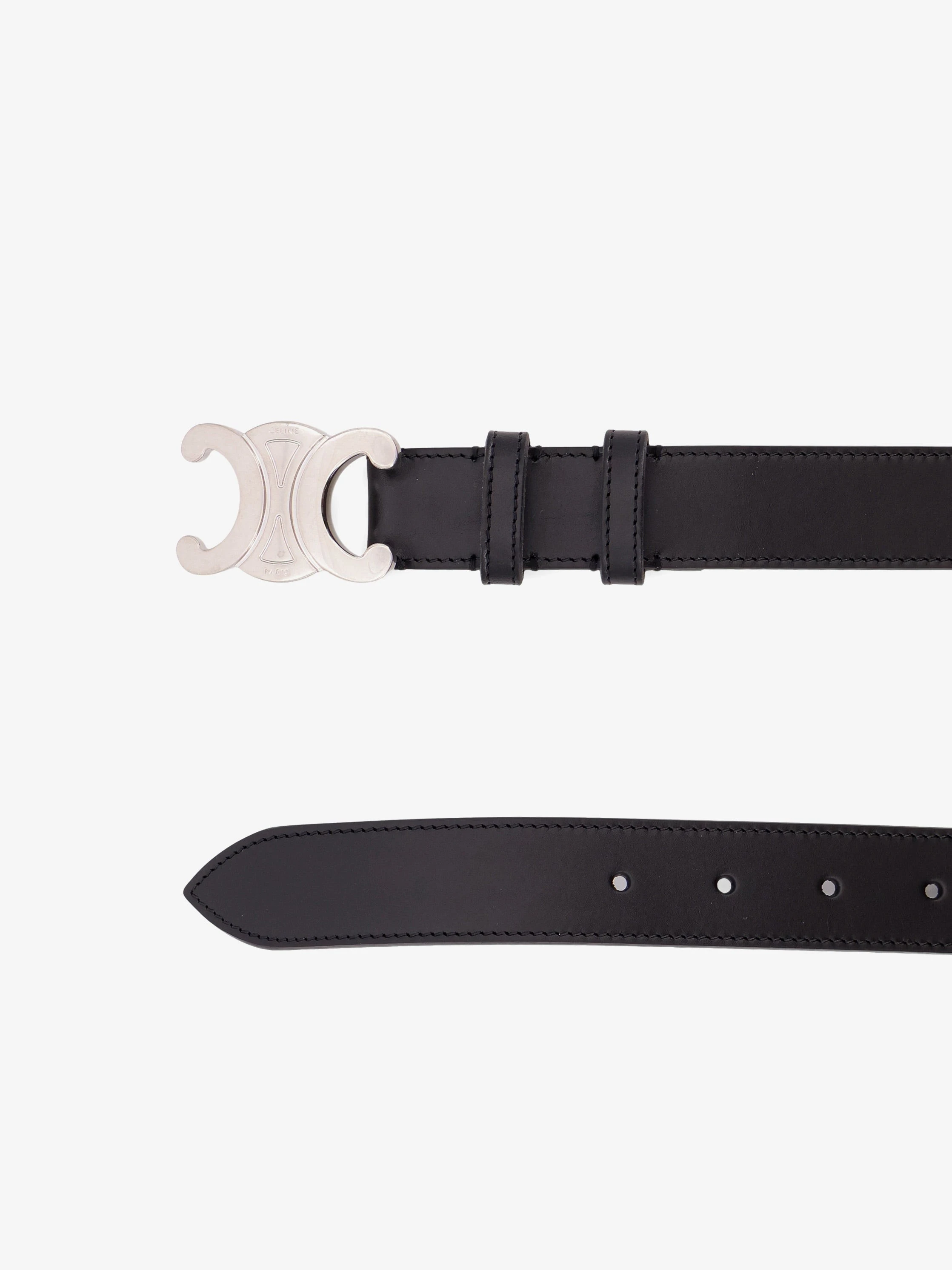 Triomphe leather belt.webp