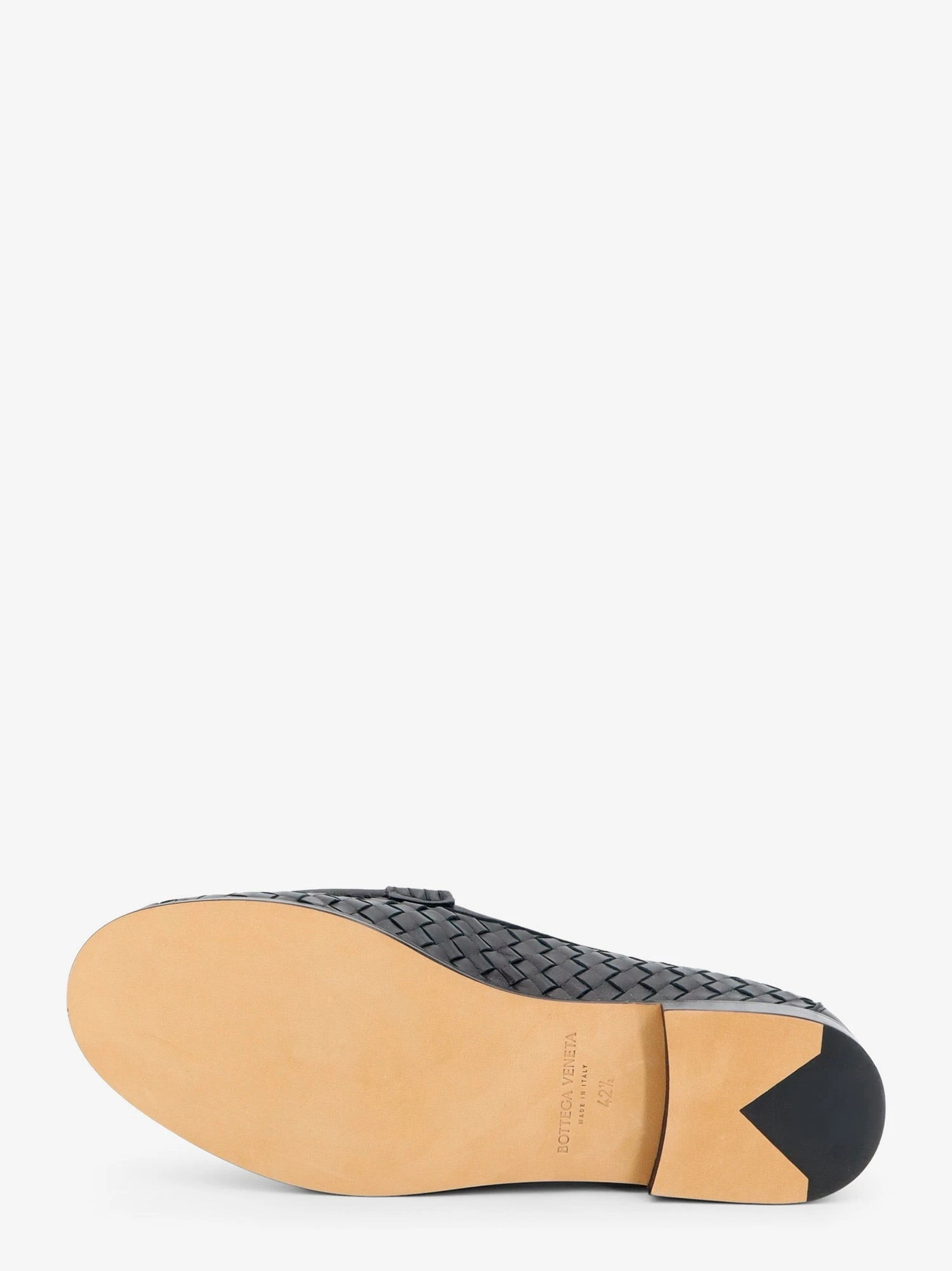 Silenzio leather loafers with Intrecciato motif.webp