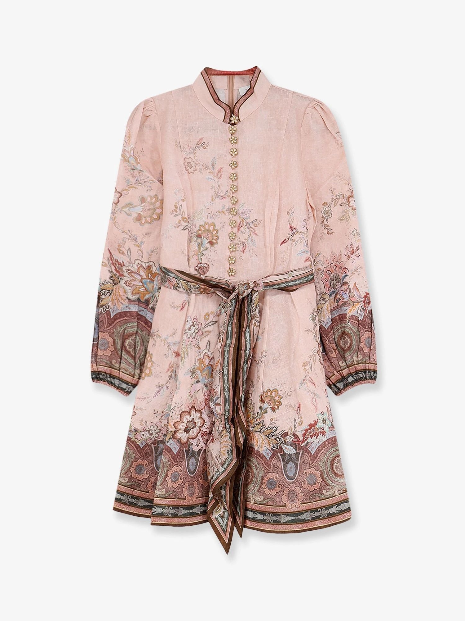 Alchemy linen dress with floral print.webp