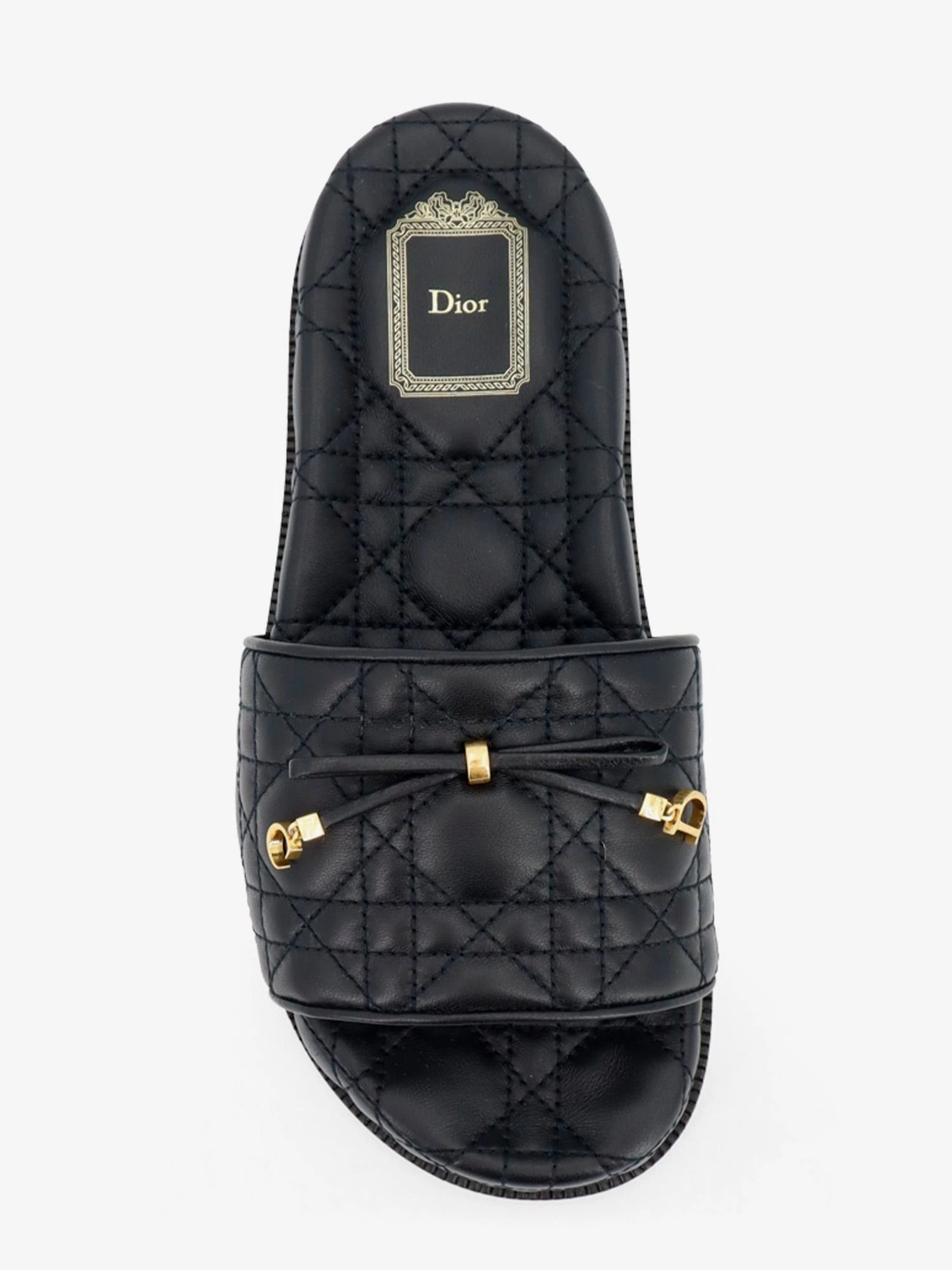 Cannage quilted leather sandals.webp