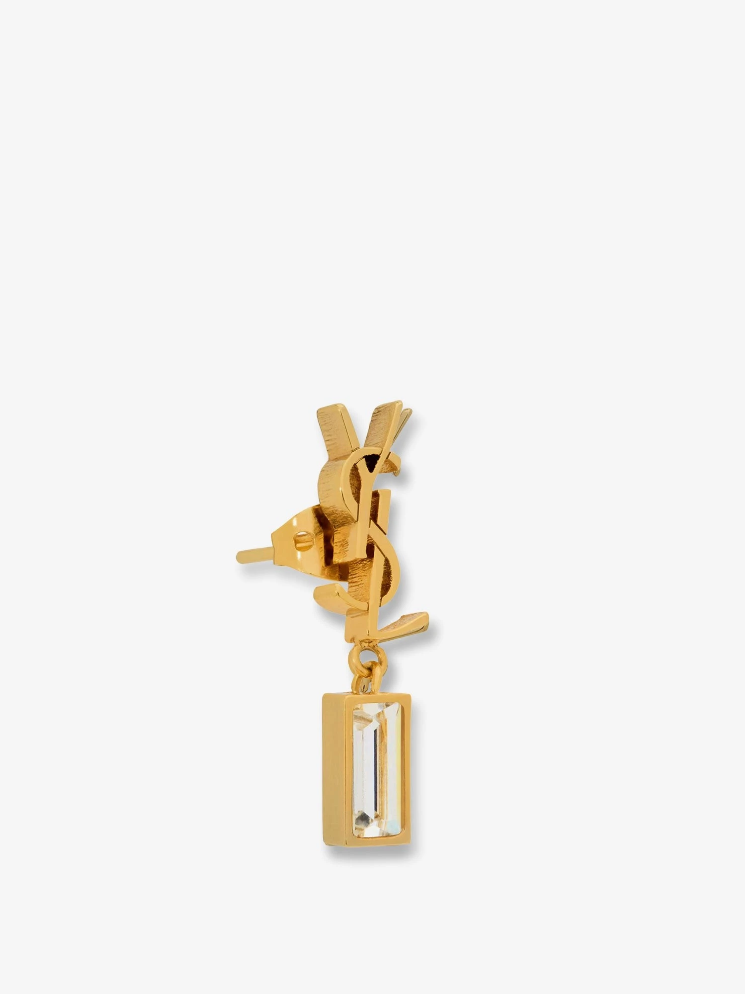 Single Cassandre brass earring.webp
