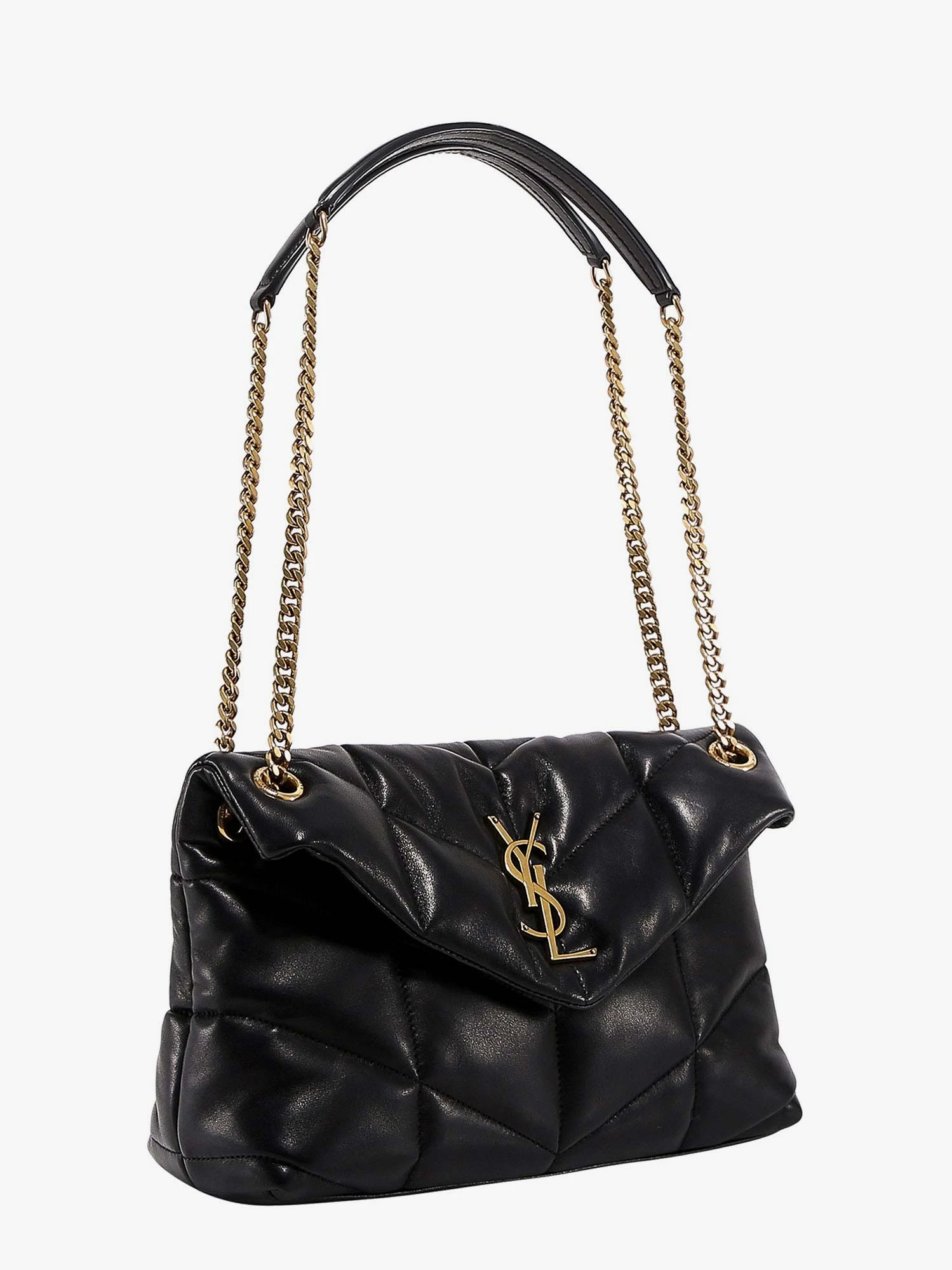 Loulou Puffer matelassé leather crossbody bag.webp