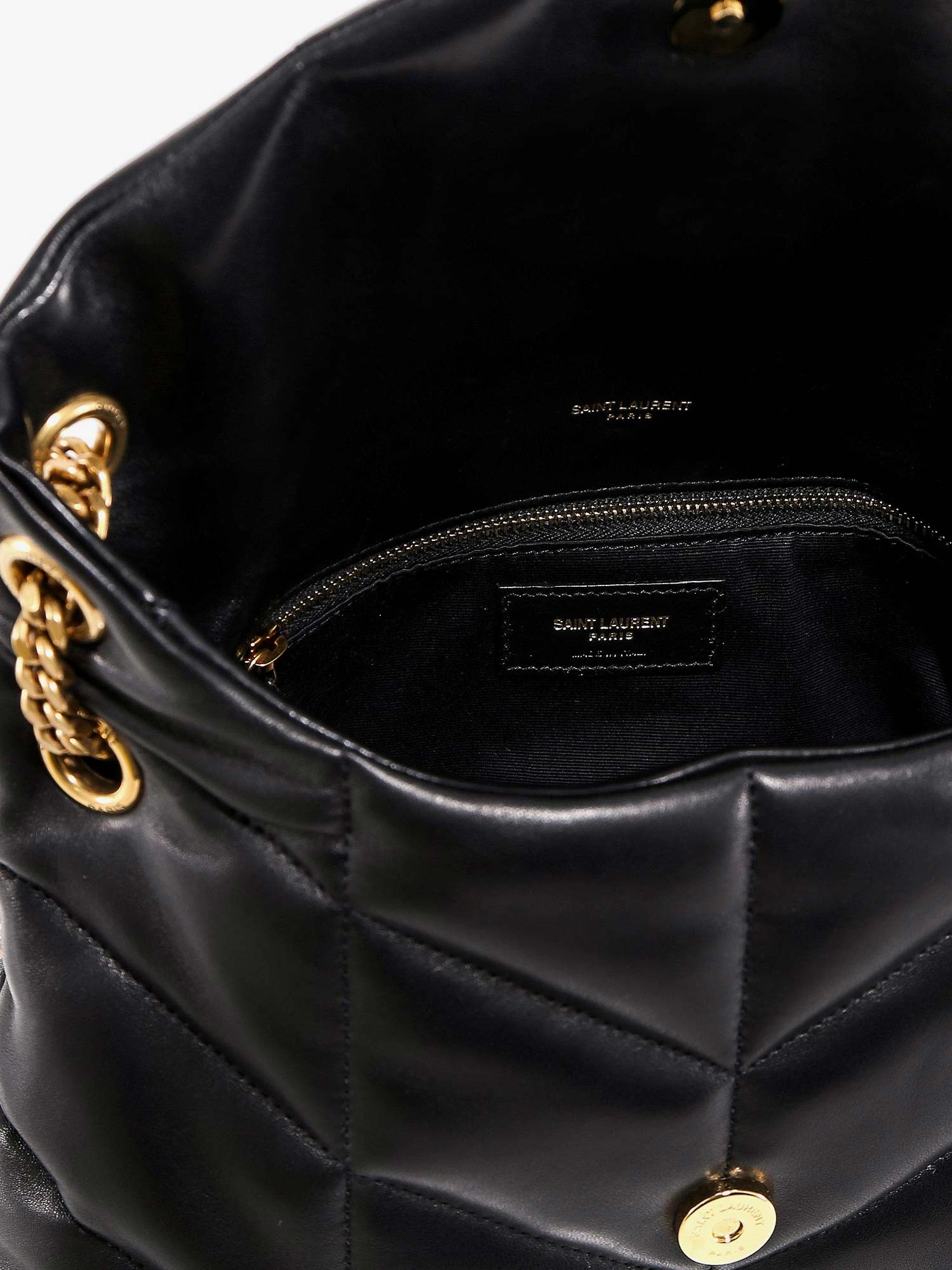 Loulou Puffer matelassé leather crossbody bag.webp