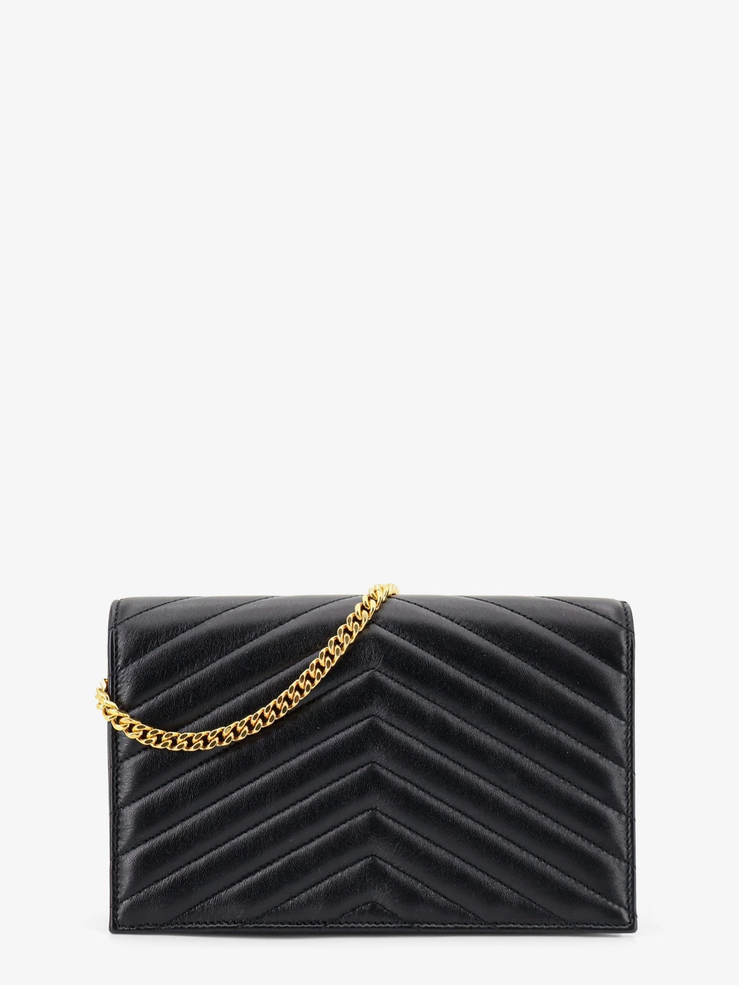 Leather crossbody bag with metal Cassandre logo.webp