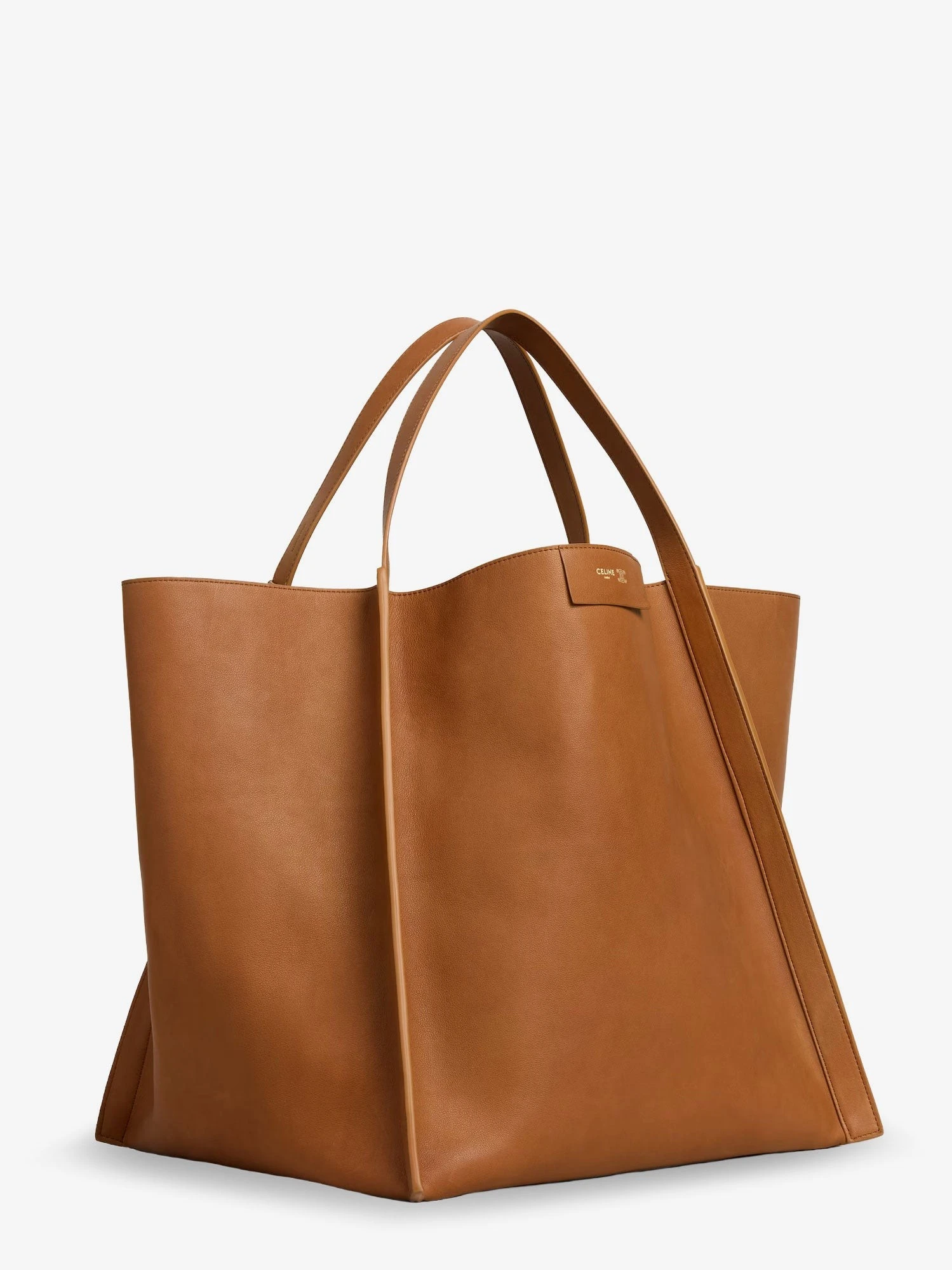 Cube leather handbag.webp