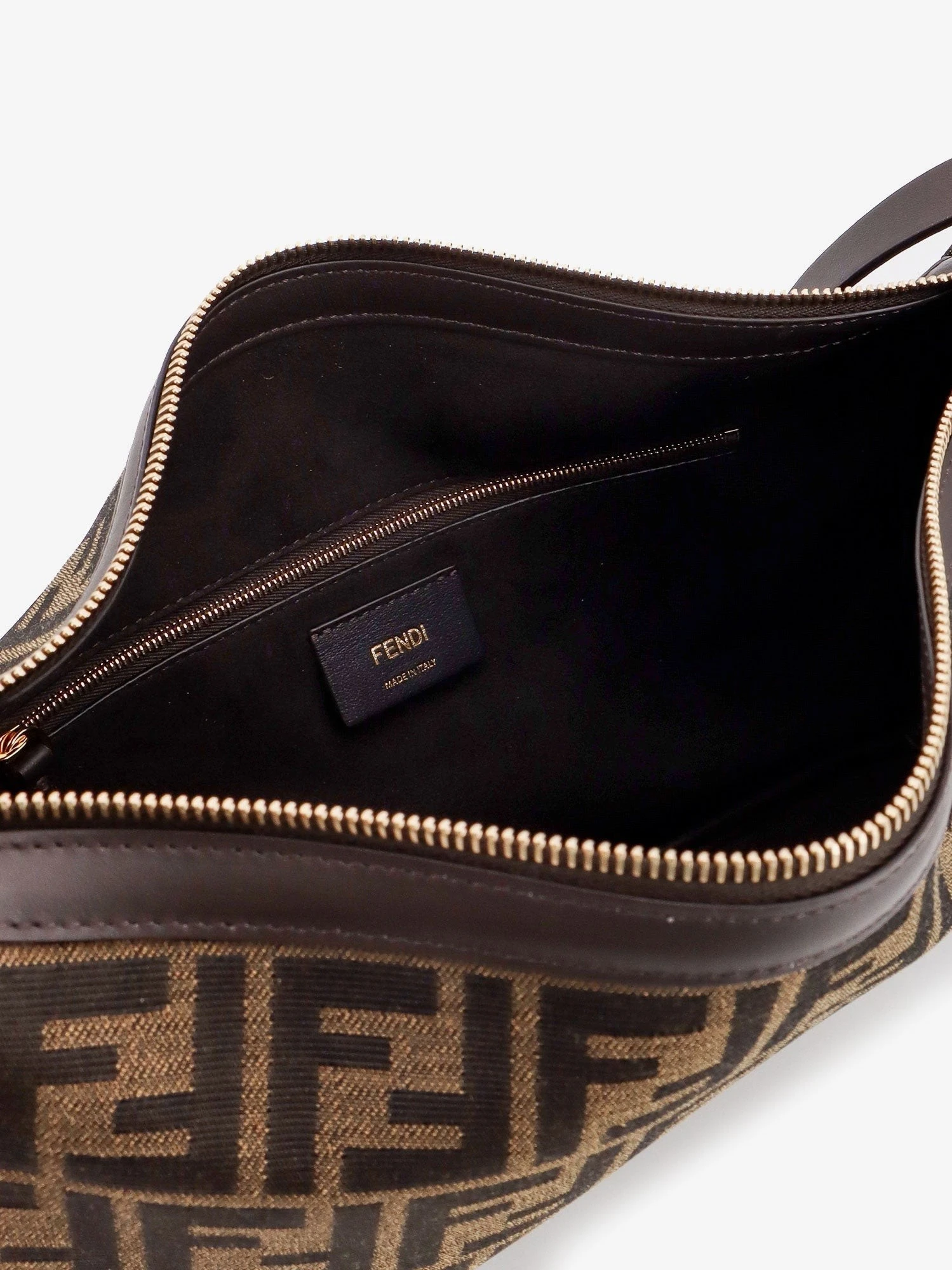 Simply Medium FF Jacquard Fabric crossbody bag.webp