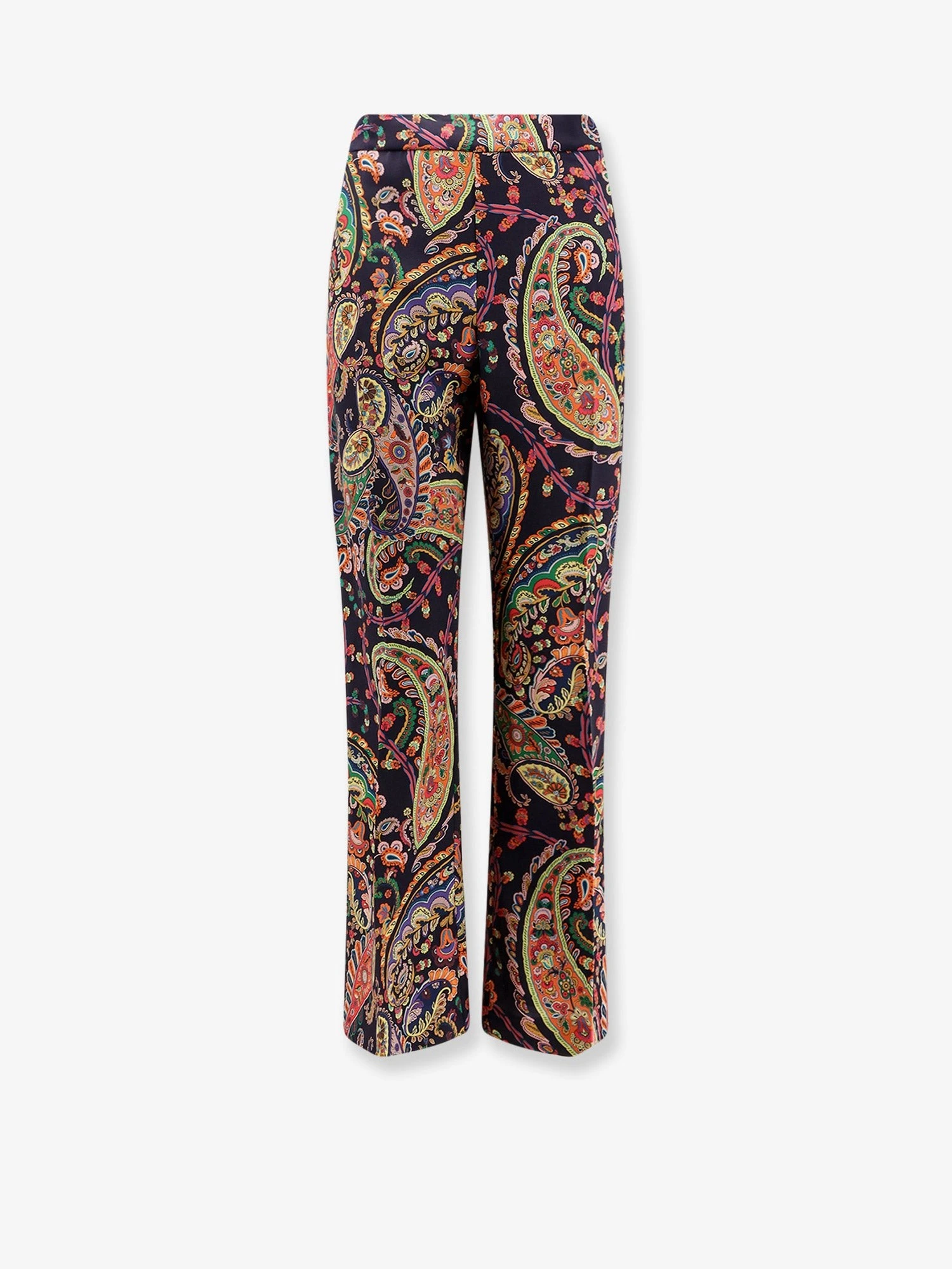 Multicolor fabric trousers.webp