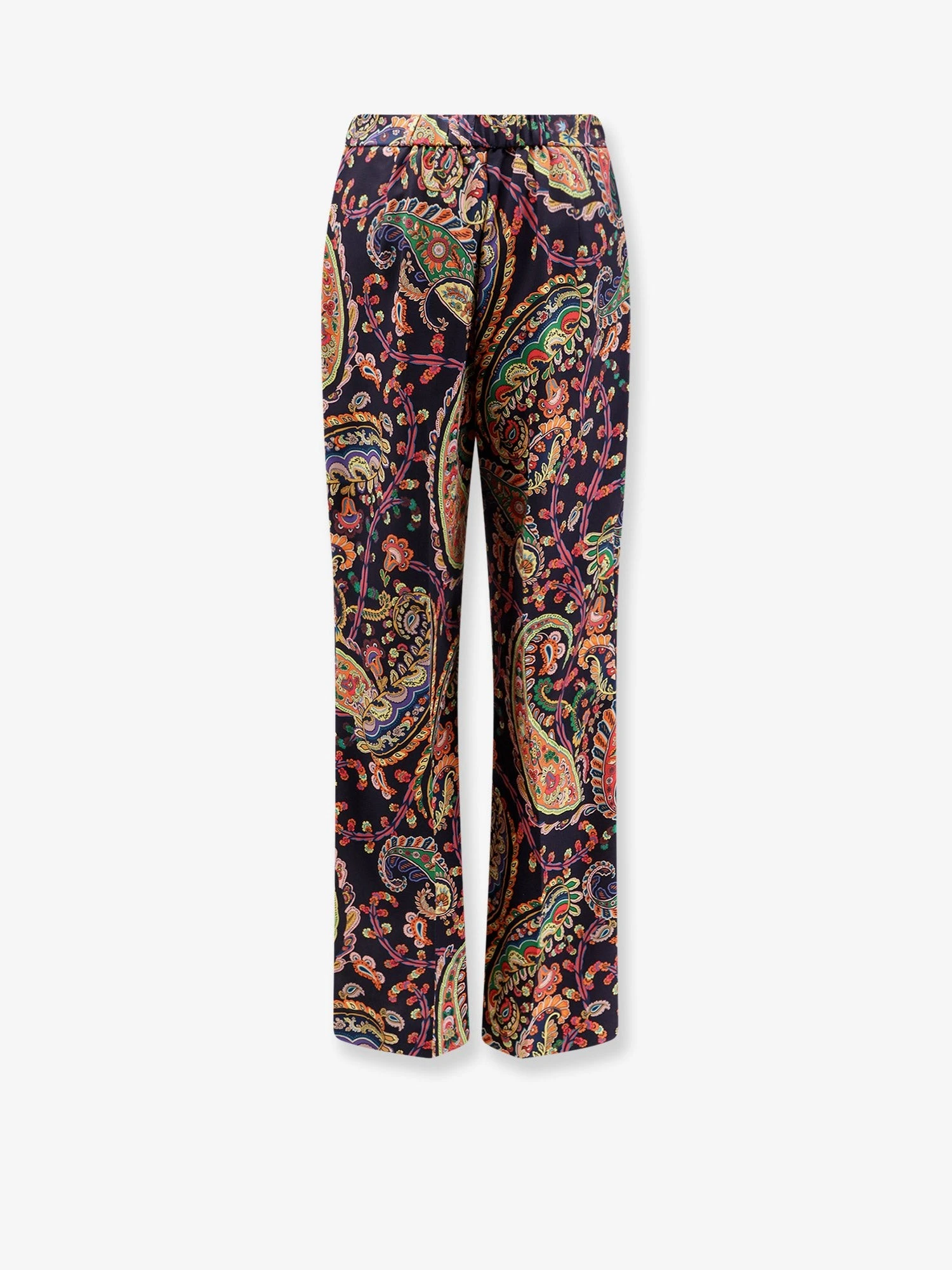 Multicolor fabric trousers.webp