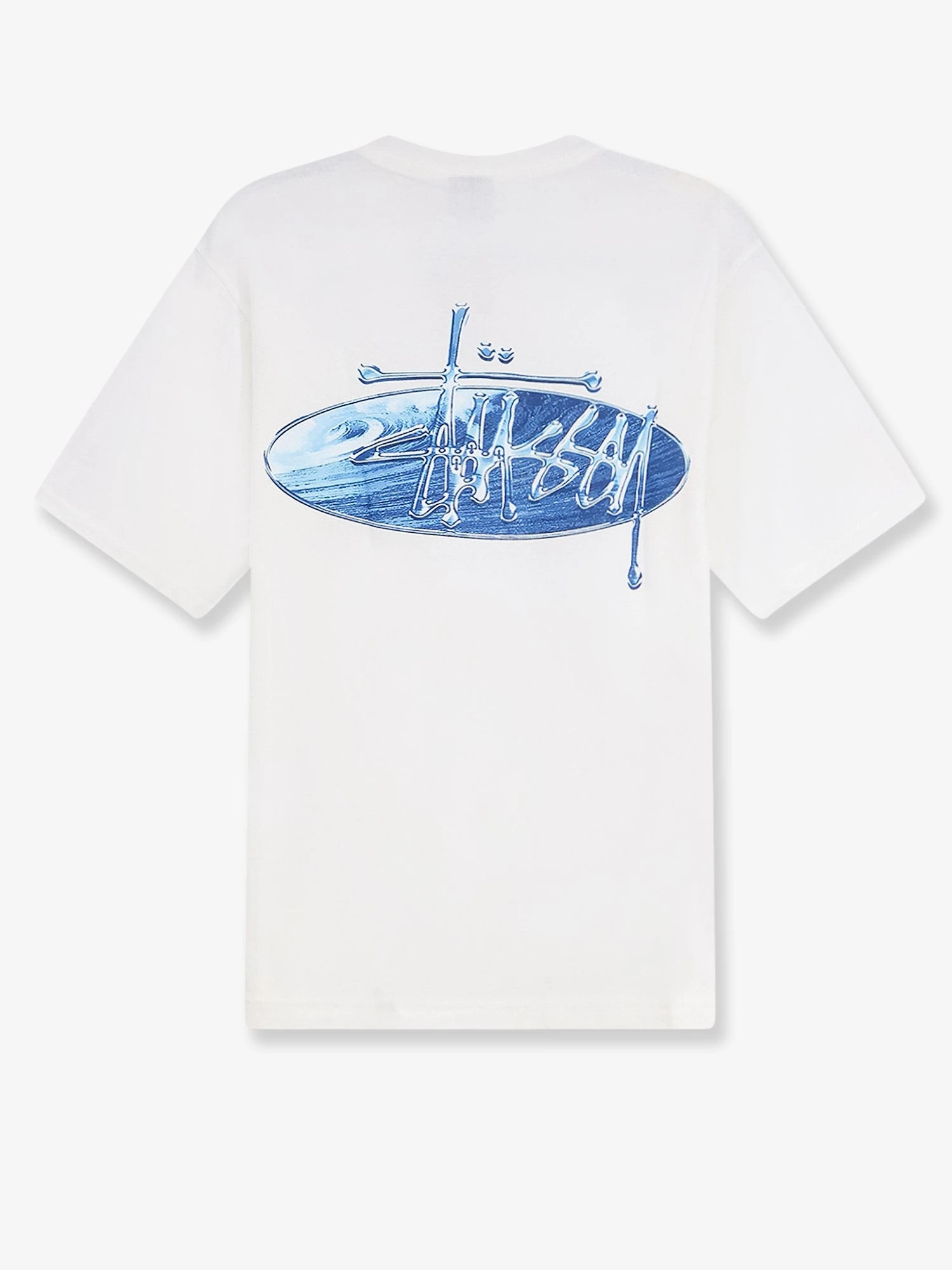 Wave Oval cotton t-shirt.webp