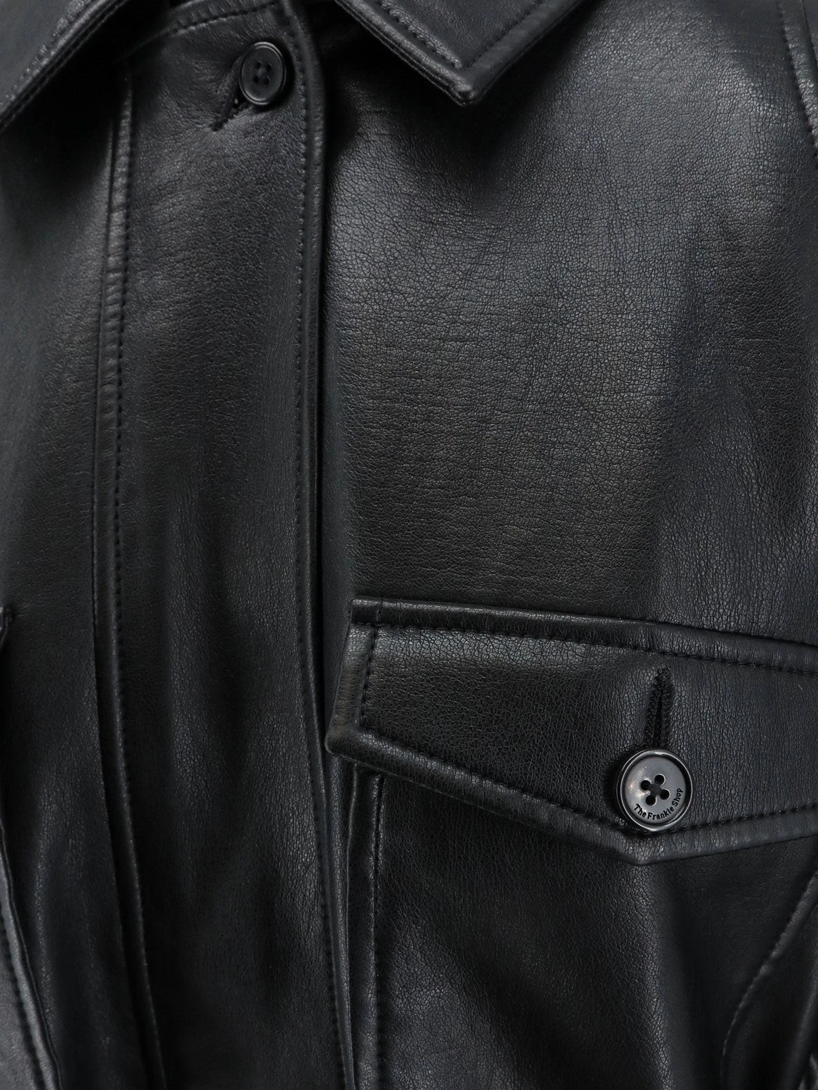 Kelia faux leather trench.webp