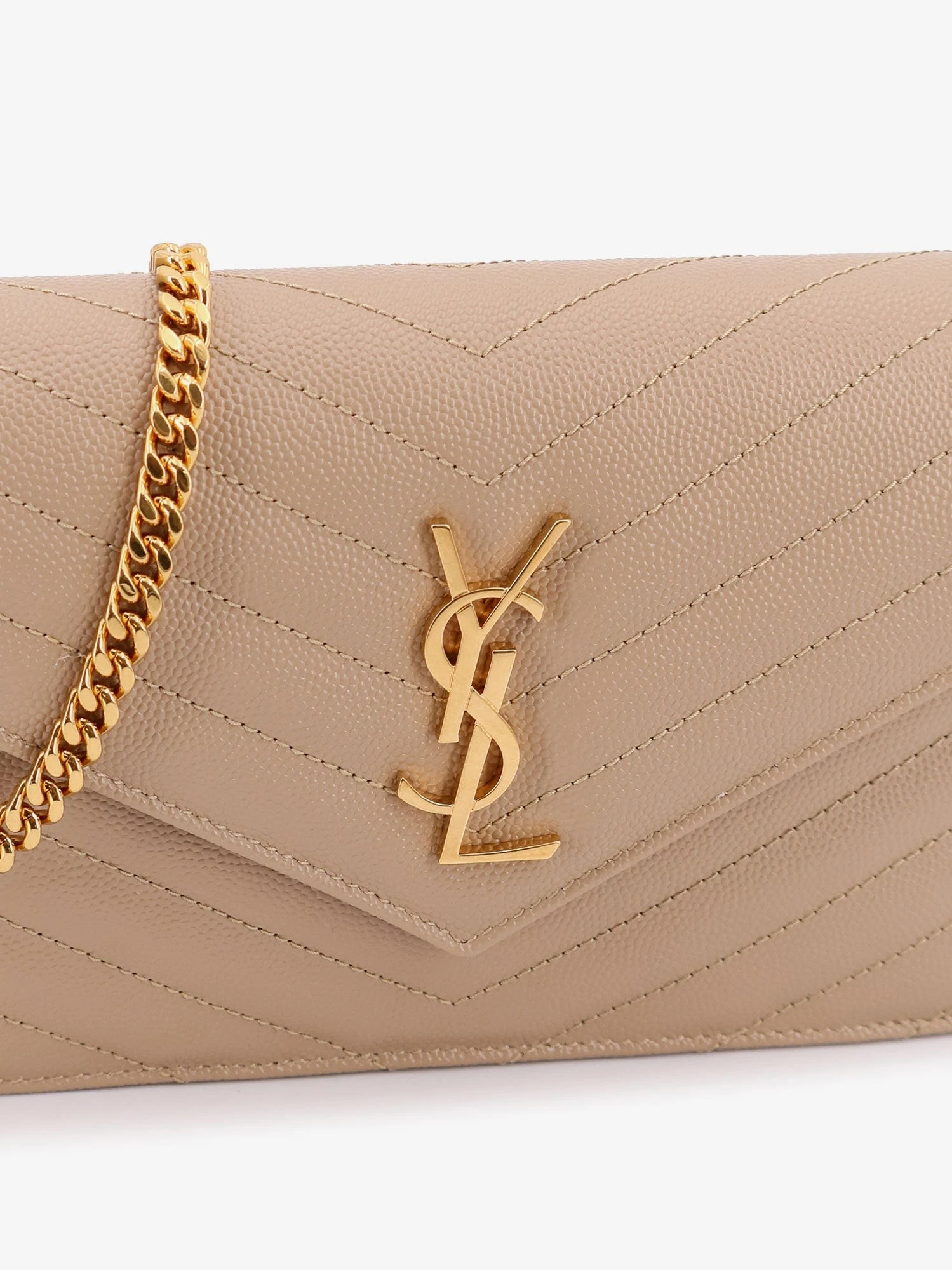 Leather shoulder bag with metal Cassandre logo.webp