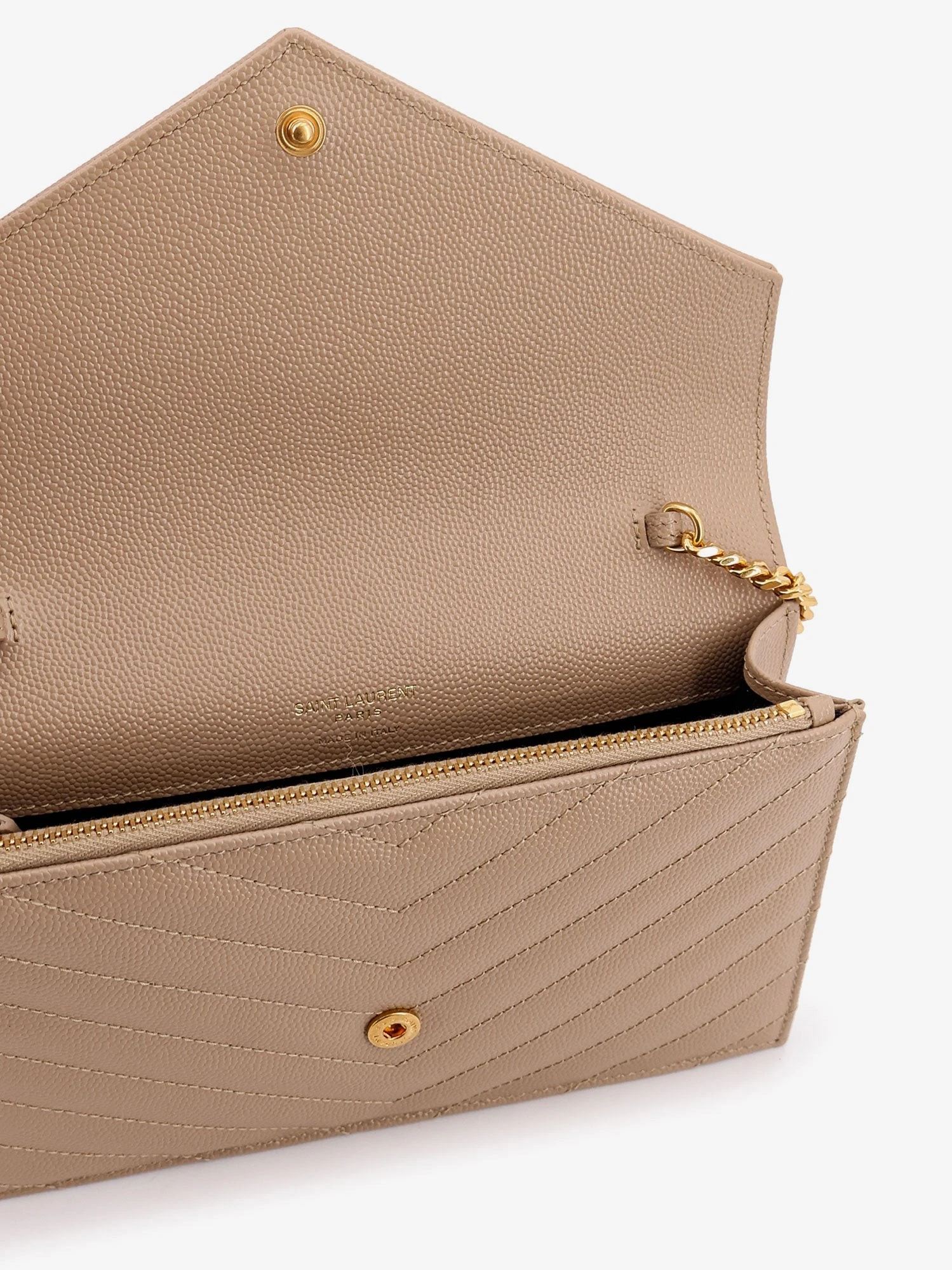Leather shoulder bag with metal Cassandre logo.webp
