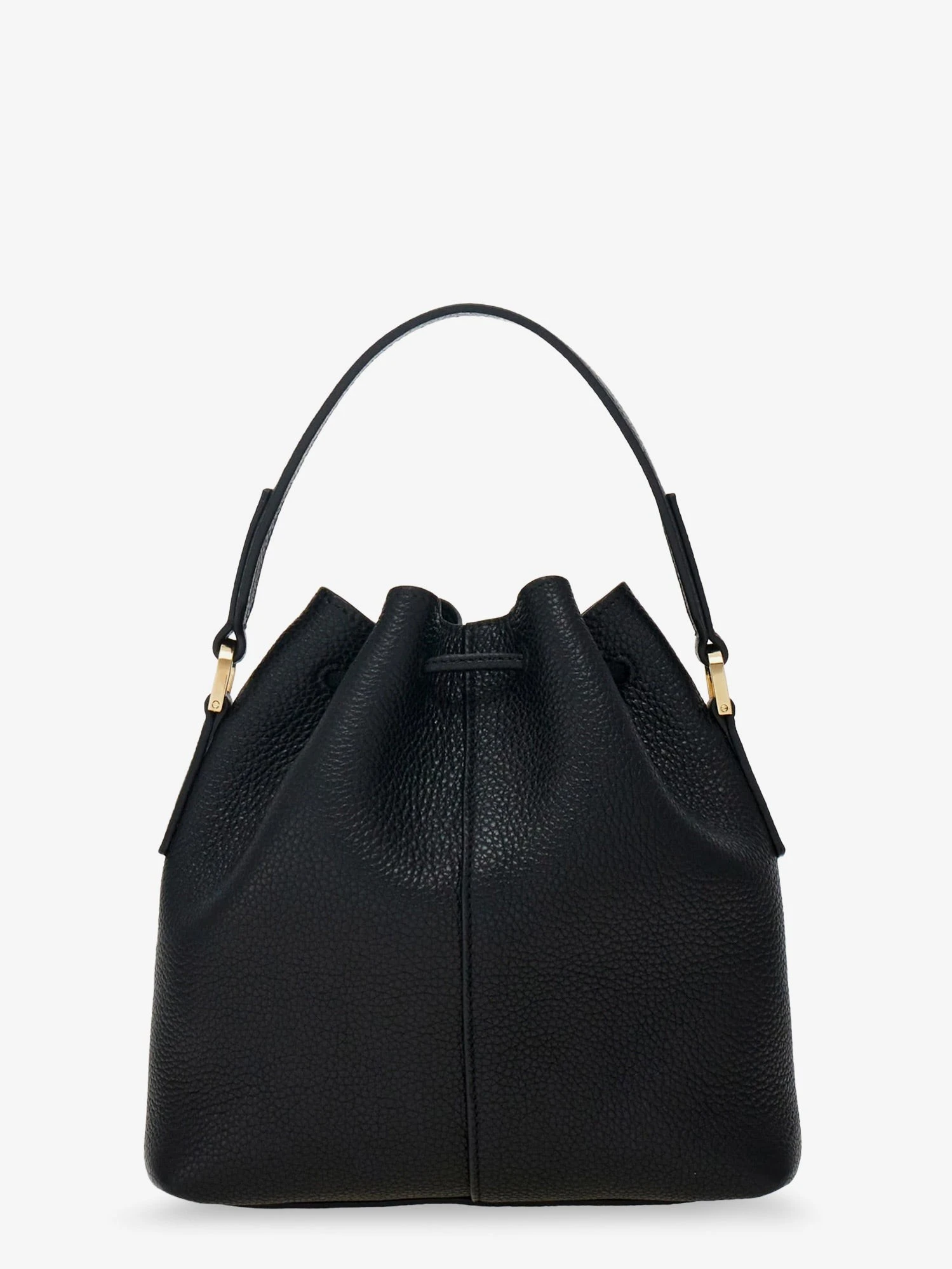 Leather bucket bag.webp