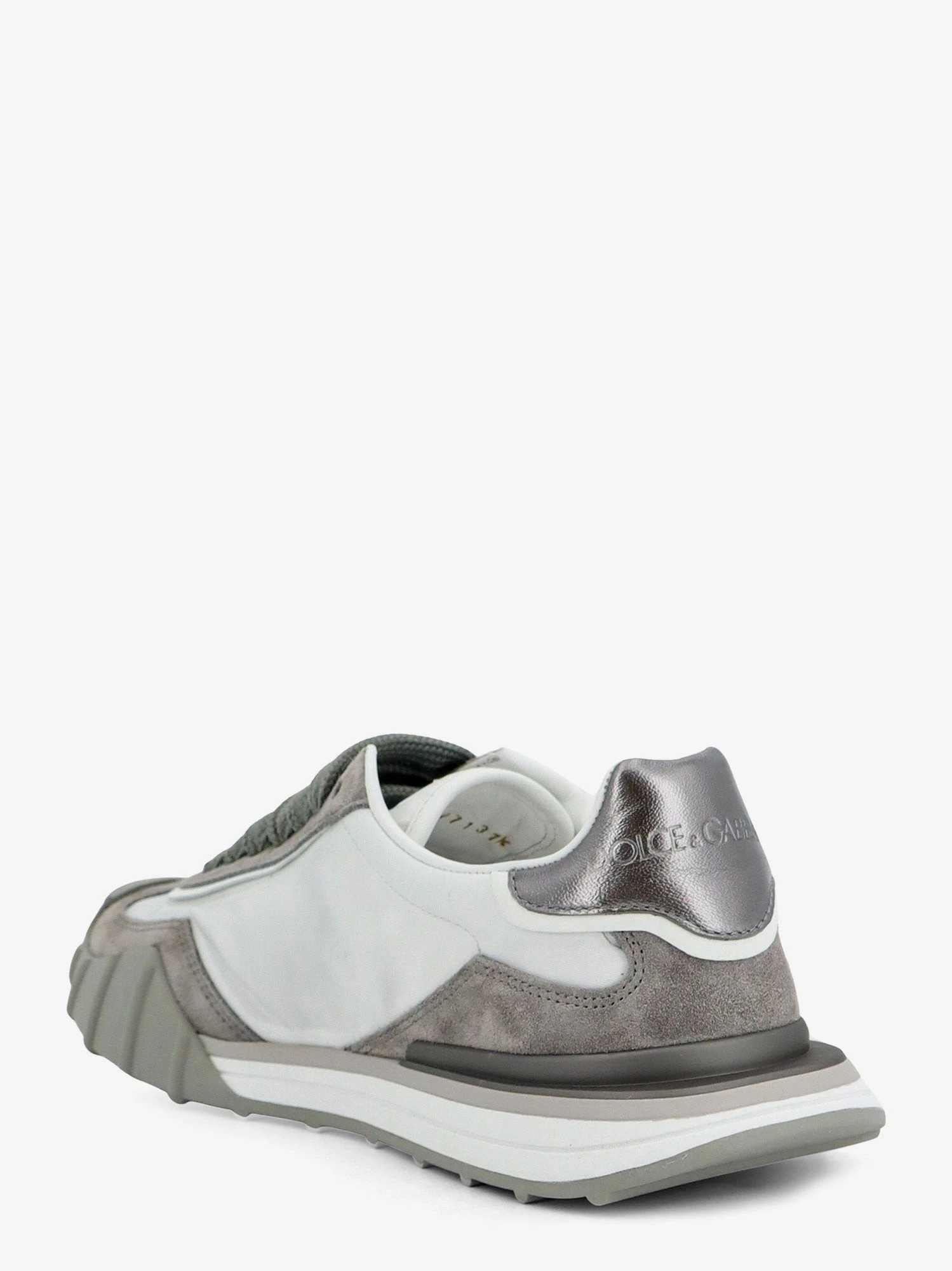 Nylon and suede sneakers with DG logo with rhinestones.webp