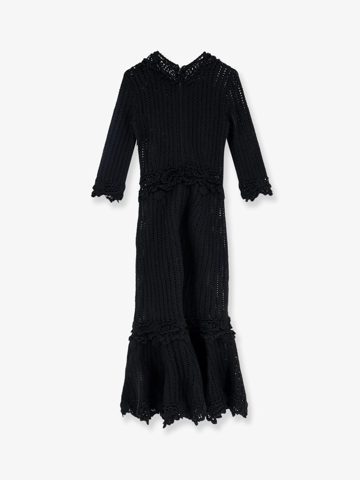 Crochet fabric long dress.webp