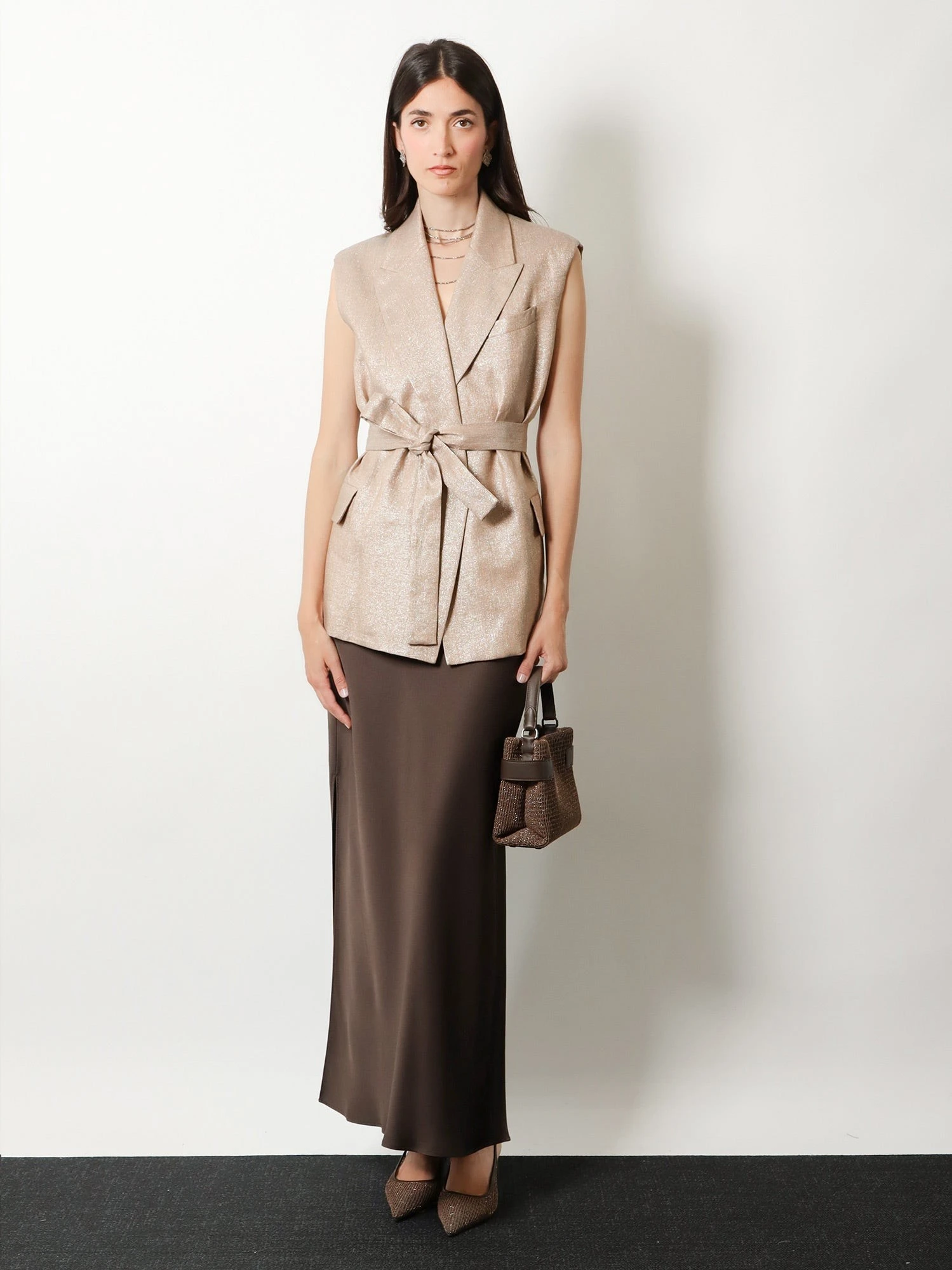 Satin long skirt.webp