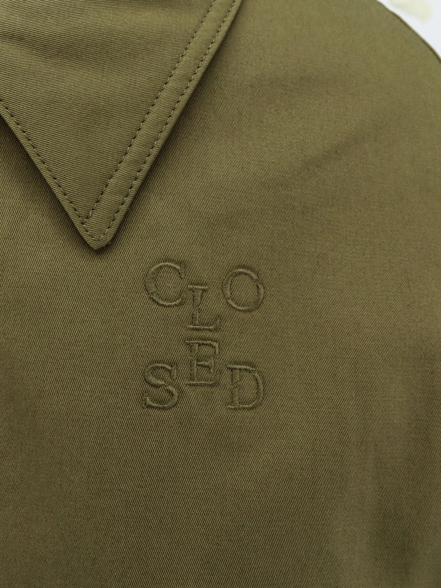 Cotton jacket with Logo embroidery.webp