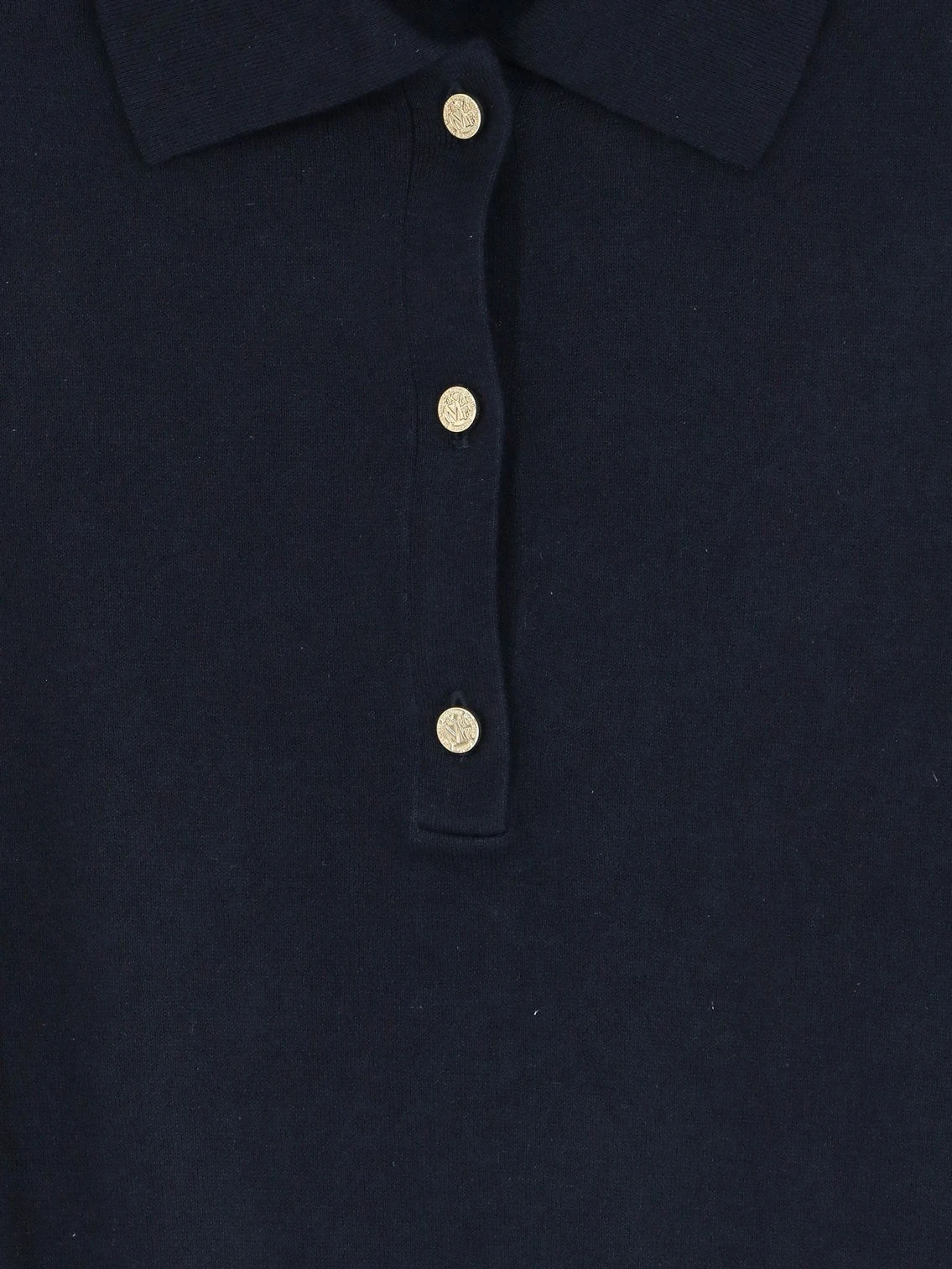 Smmpomposa cotton, silk and cashmere polo shirt.webp
