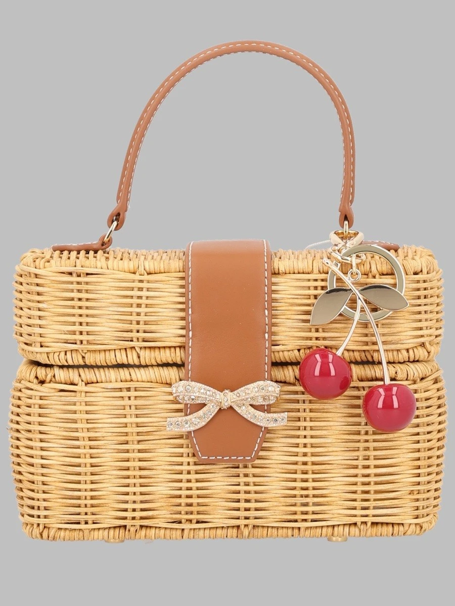 BORSA BASKET "CHERRY CHARM" MINI.webp